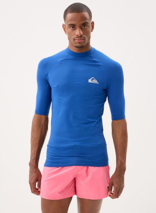 Quiksilver Tee-shirts manches courtes Everyday Upf50 Ss AQYWR03130 homme bleu