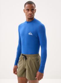 Tee-shirts manches longues Everyday Upf50 Ls AQYWR03131 homme bleu
