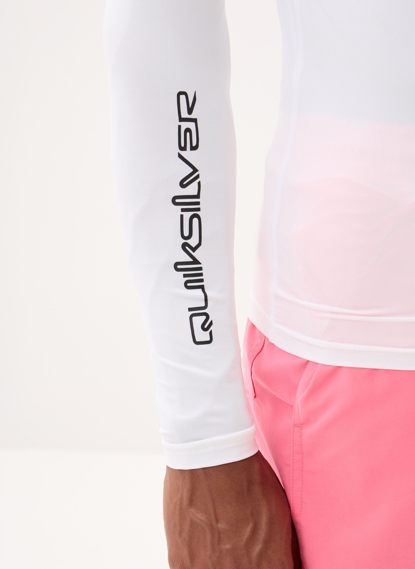 Tee-shirts manches longues Everyday Upf50 Ls AQYWR03131 homme blanc Quiksilver Tee-shirts manches longues Everyday Upf50 Ls AQYWR03131 homme blanc White