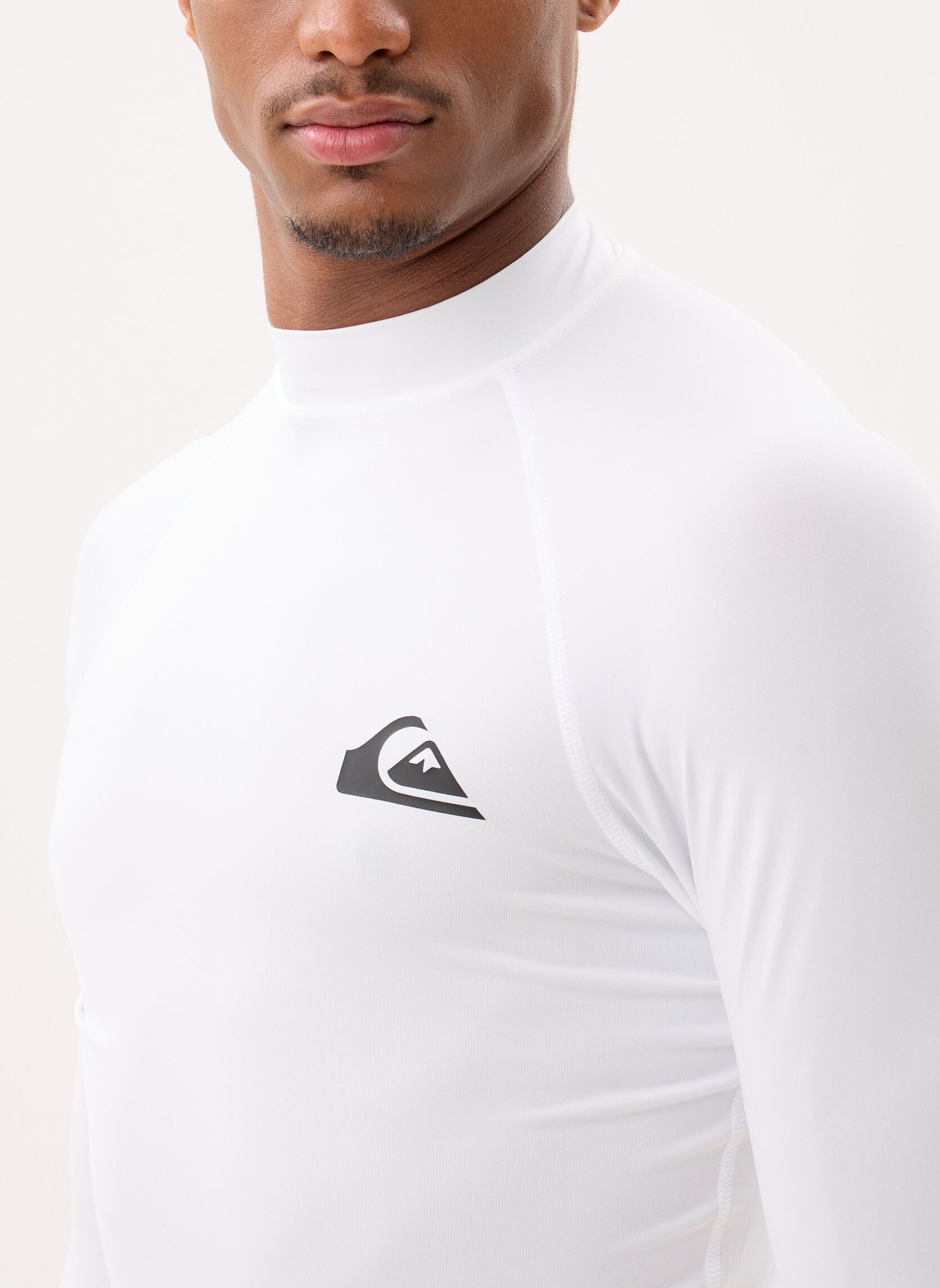 Tee-shirts manches longues Everyday Upf50 Ls AQYWR03131 homme blanc Quiksilver Tee-shirts manches longues Everyday Upf50 Ls AQYWR03131 homme blanc White