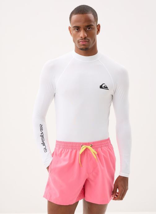 Quiksilver Tee-shirts manches longues Everyday Upf50 Ls AQYWR03131 homme blanc