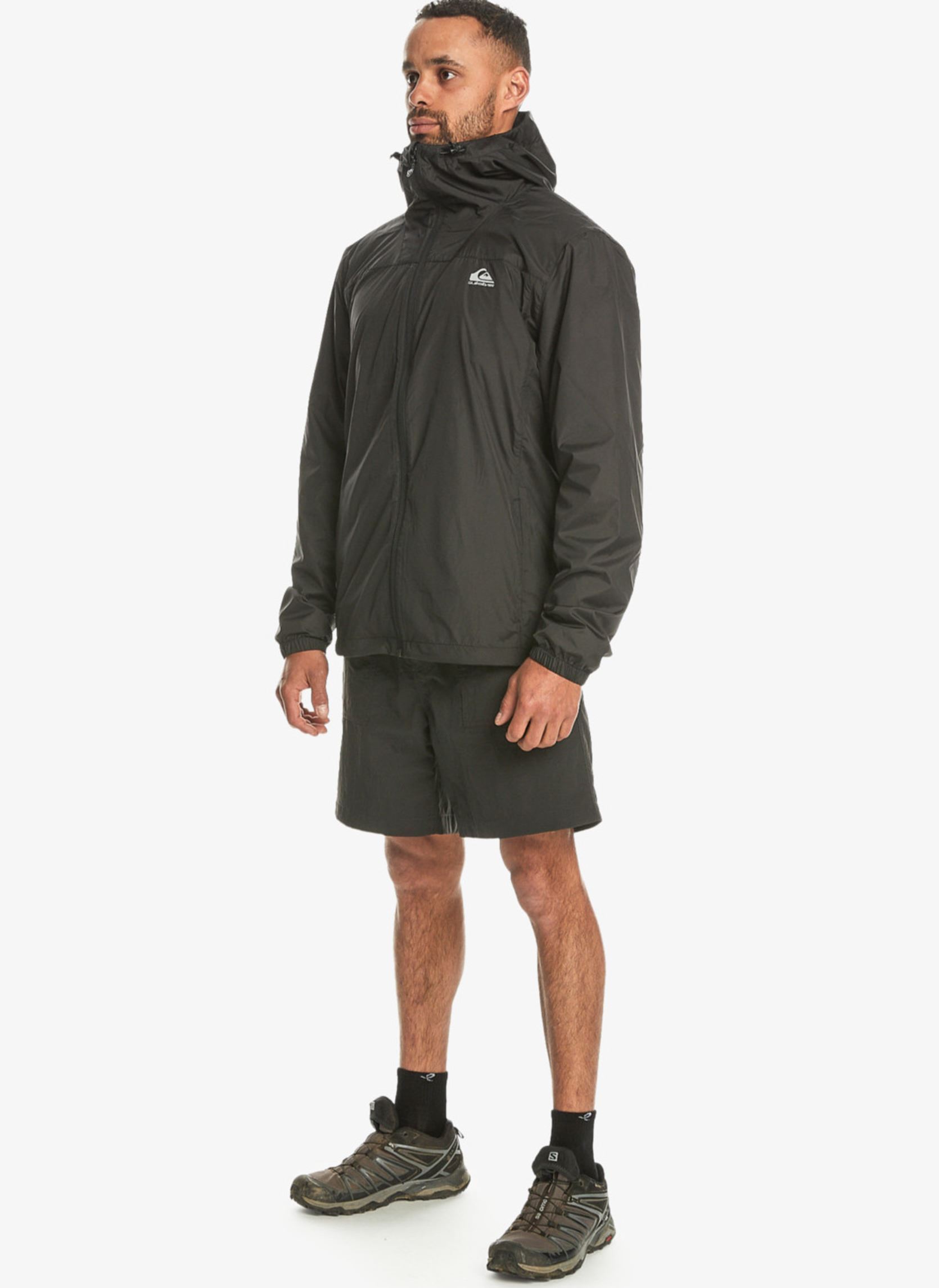 Vestes coupe-vents Overcast Windbreaker EQYJK04030 homme noir Quiksilver Vestes coupe-vents Overcast Windbreaker EQYJK04030 homme noir BLACK