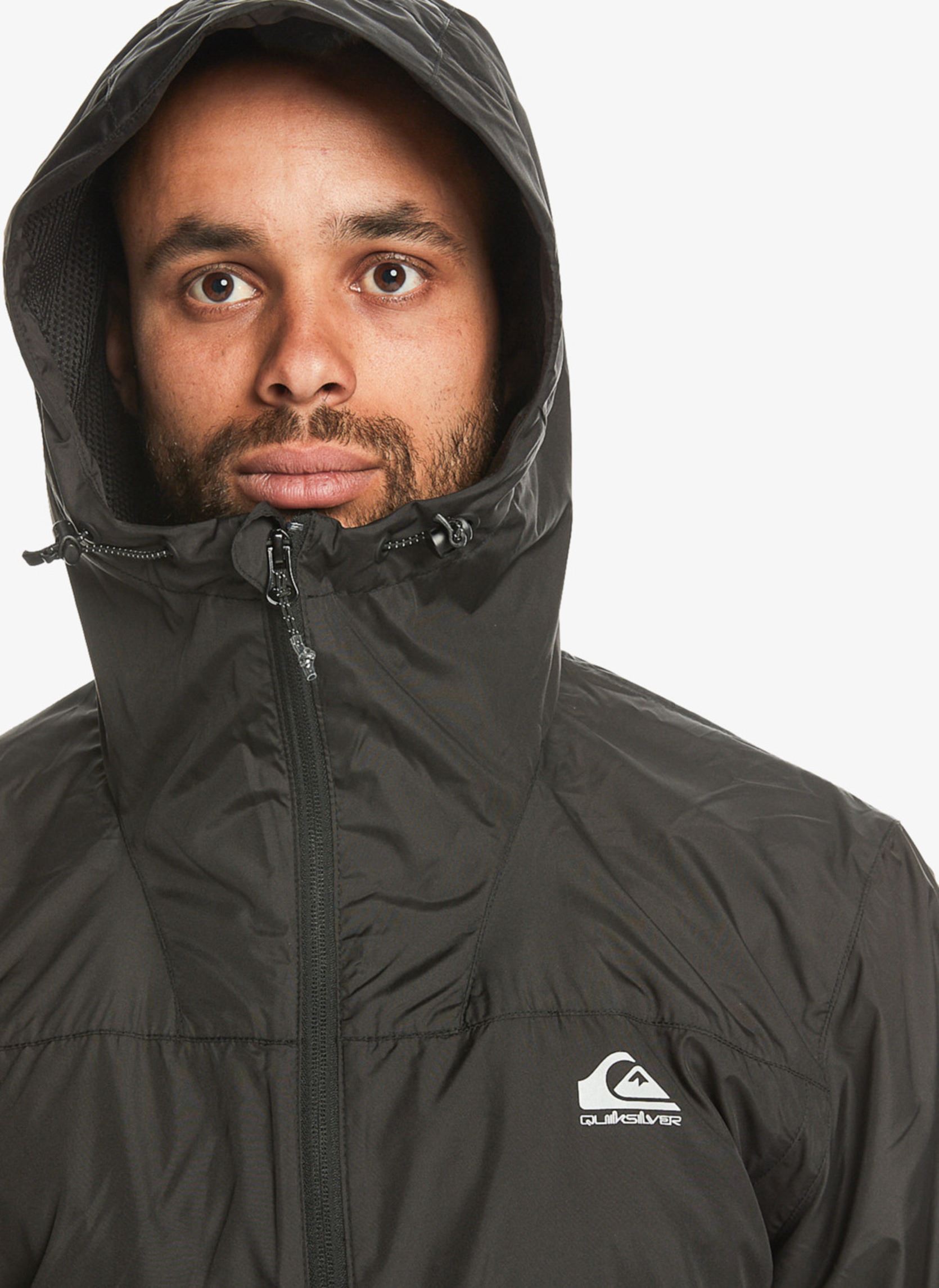 Vestes coupe-vents Overcast Windbreaker EQYJK04030 homme noir Quiksilver Vestes coupe-vents Overcast Windbreaker EQYJK04030 homme noir BLACK