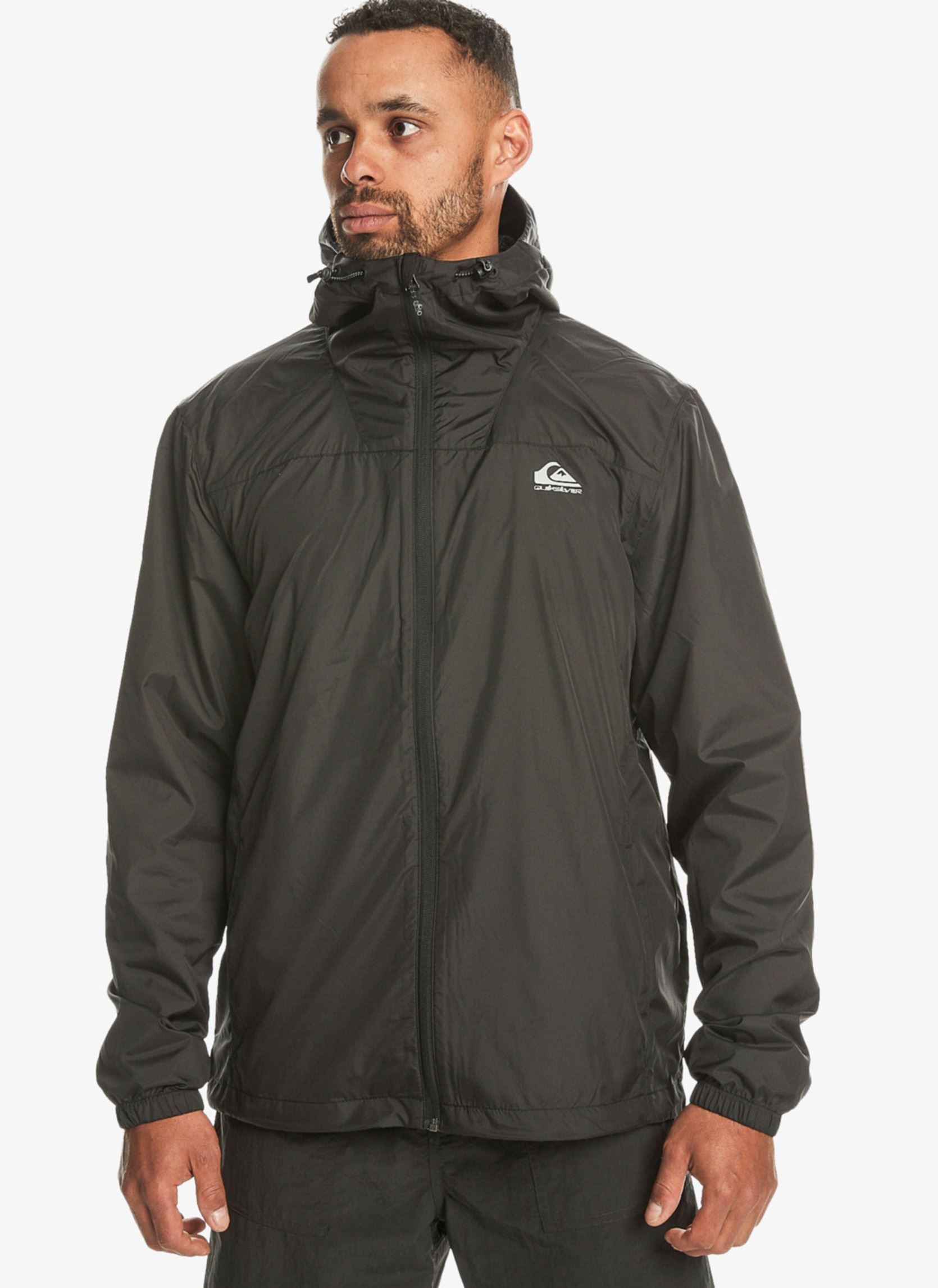 Vestes coupe-vents Overcast Windbreaker EQYJK04030 homme noir Quiksilver Vestes coupe-vents Overcast Windbreaker EQYJK04030 homme noir BLACK