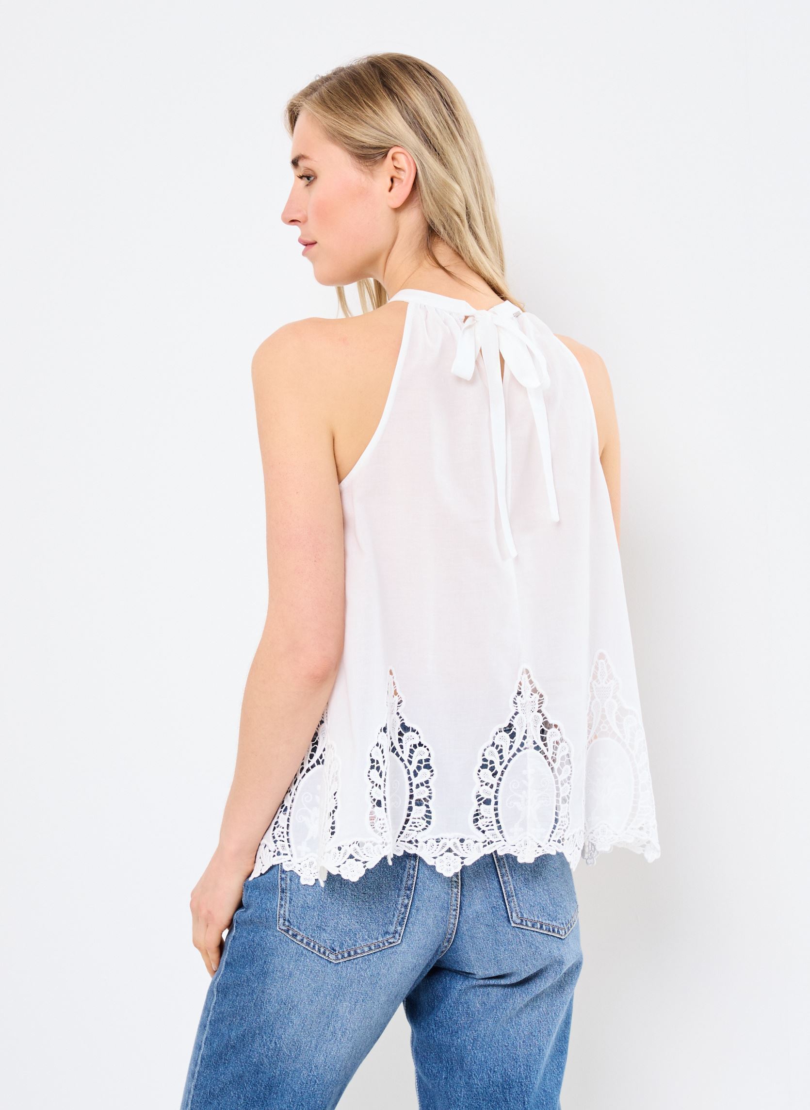 Tops B111205 damen weiß IKKS Women Tops B111205 damen weiß 11-BLANC CASSÉ
