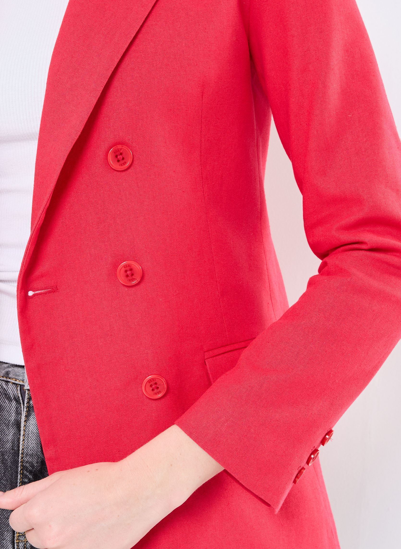 Blazer B140235 dames roze IKKS Women Blazer B140235 dames roze 37-CARMIN