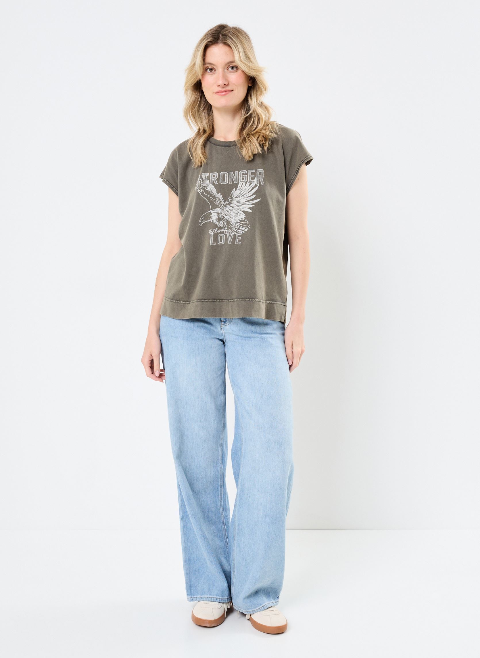 Tops B110625 dames groen IKKS Women Tops B110625 dames groen 55-ARMY