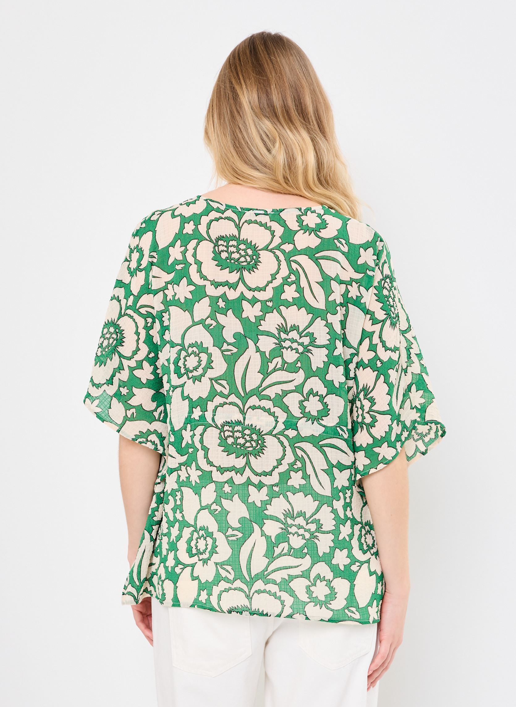 Langarm-Hemden B113275 damen mehrfarbig IKKS Women Langarm-Hemden B113275 damen mehrfarbig 52-PARROT GREEN