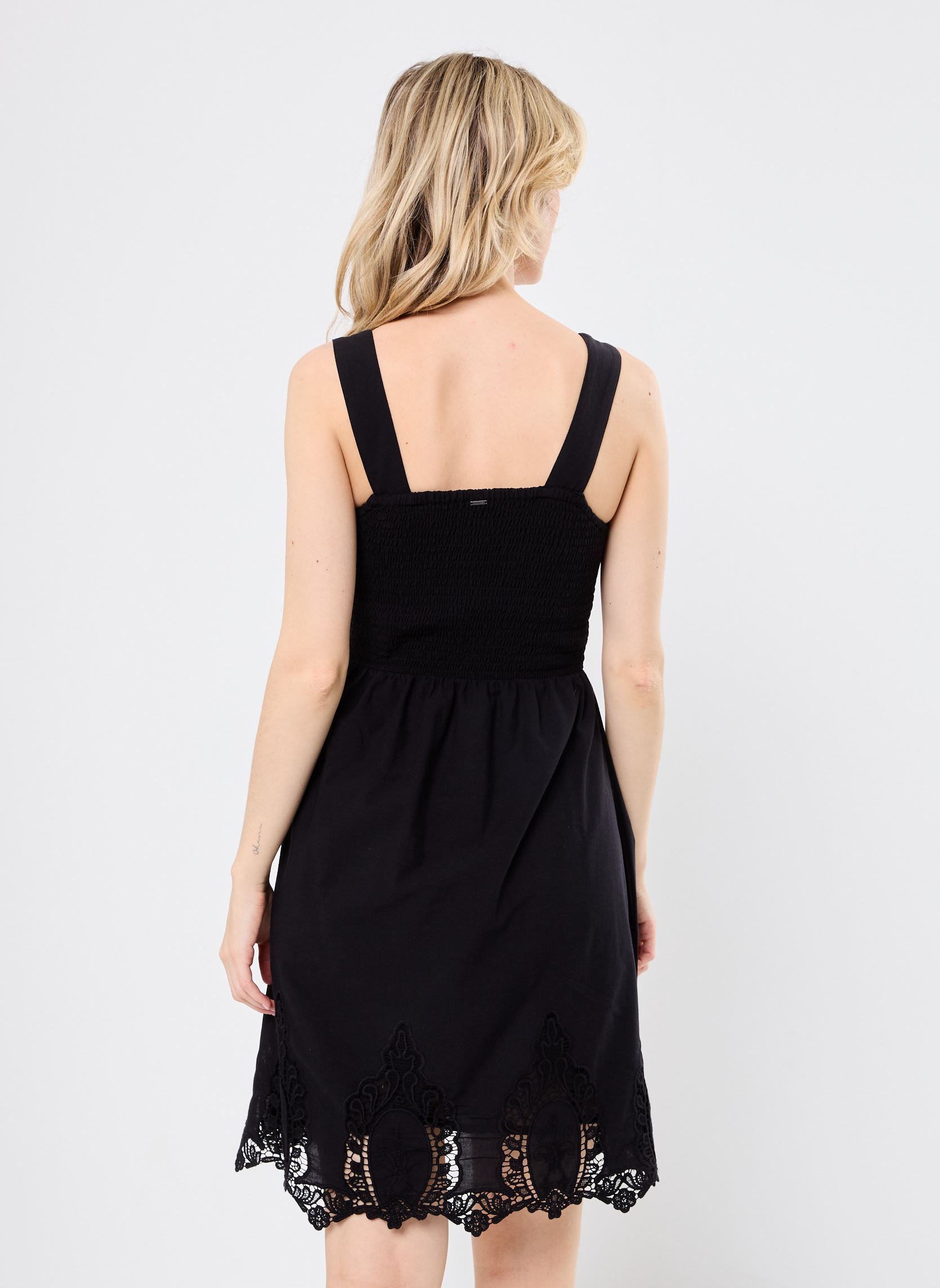 Kleider B130475 damen schwarz IKKS Women Kleider B130475 damen schwarz 02-NOIR