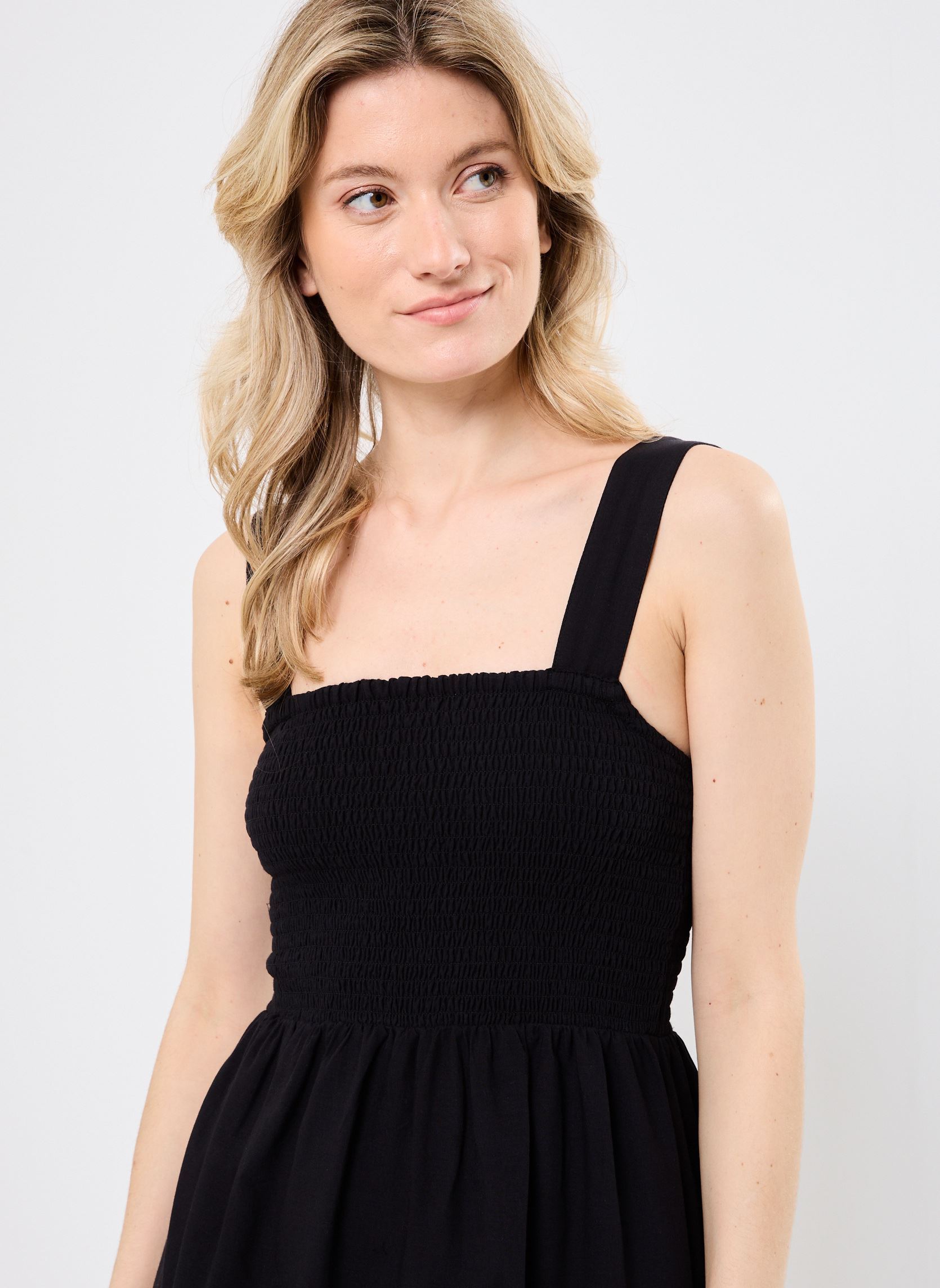 Kleider B130475 damen schwarz IKKS Women Kleider B130475 damen schwarz 02-NOIR