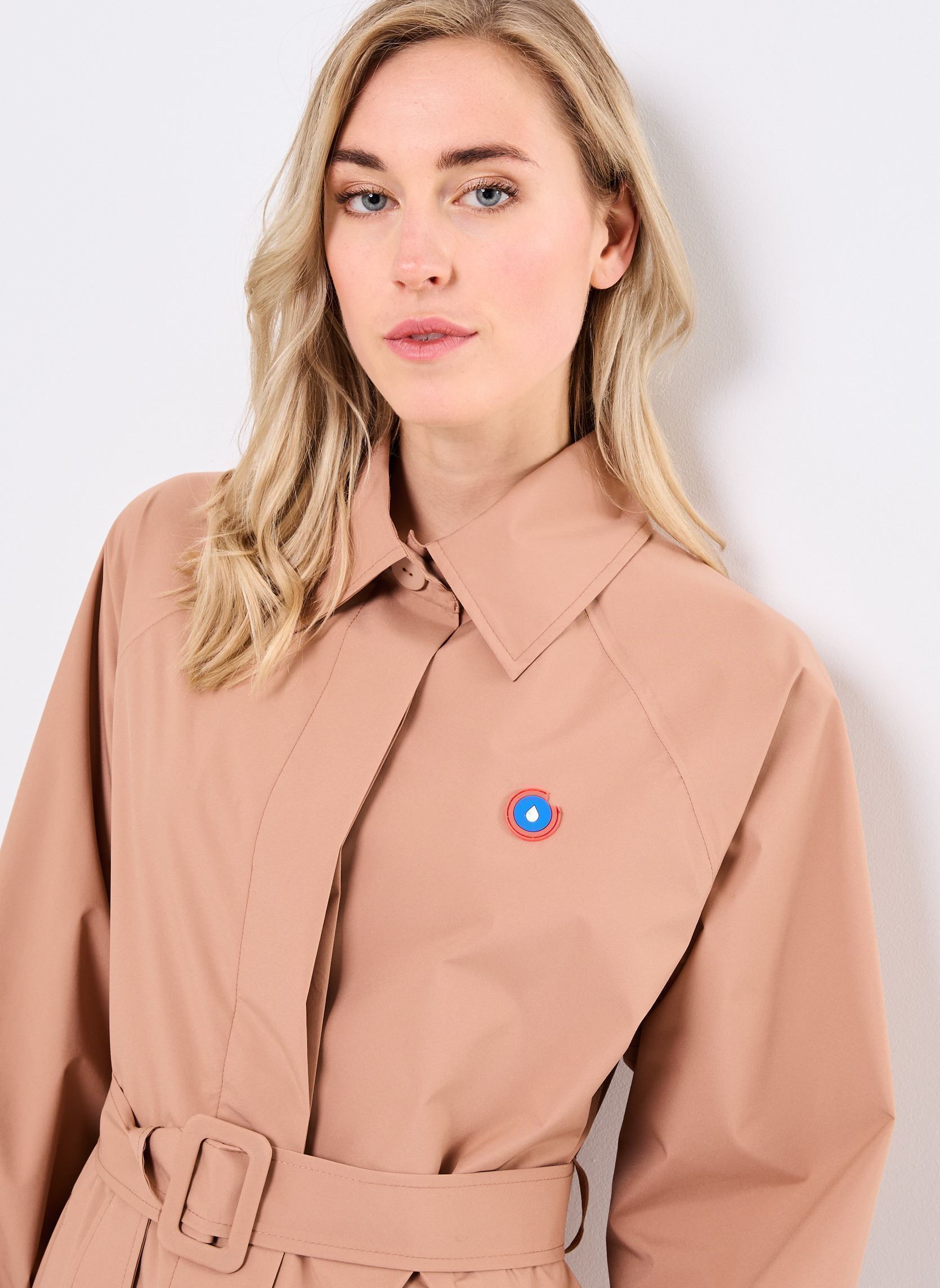 Trenchcoats Madeleine trench long raincoat damen braun FLOTTE Trenchcoats Madeleine trench long raincoat damen braun Cannelle