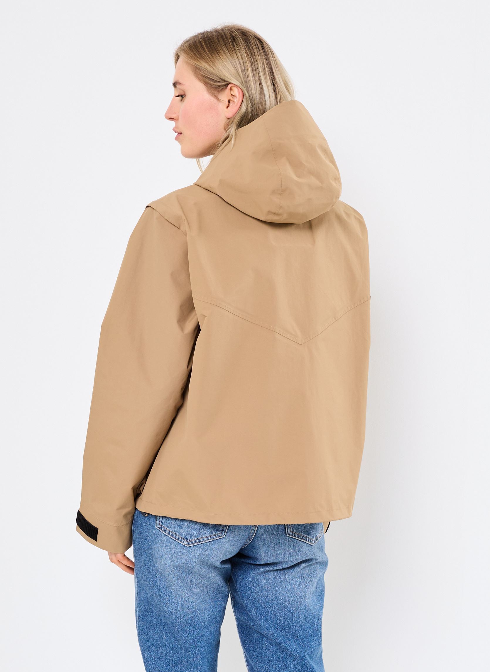 Giacche impermeabili Saint Cyr imperméable multipoche donna marrone FLOTTE Giacche impermeabili Saint Cyr imperméable multipoche donna marrone Sahara