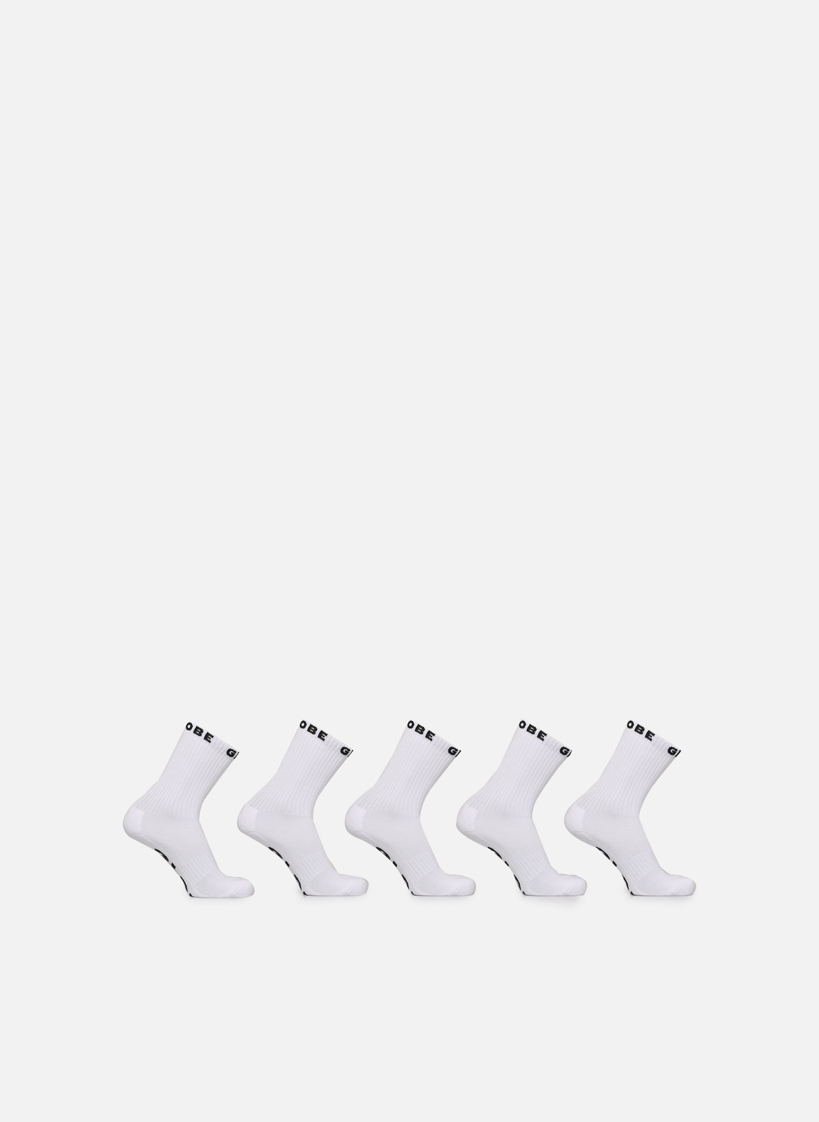 Socken Whiteout Sock 5 Pack herren weiß Globe Socken Whiteout Sock 5 Pack herren weiß White