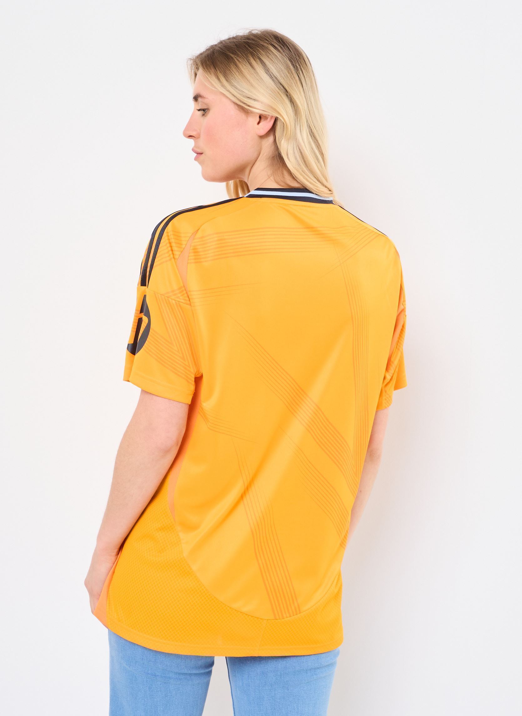 Tee-shirts manches courtes REAL A JSY CREORA homme orange adidas sportswear Tee-shirts manches courtes REAL A JSY CREORA homme orange Orange