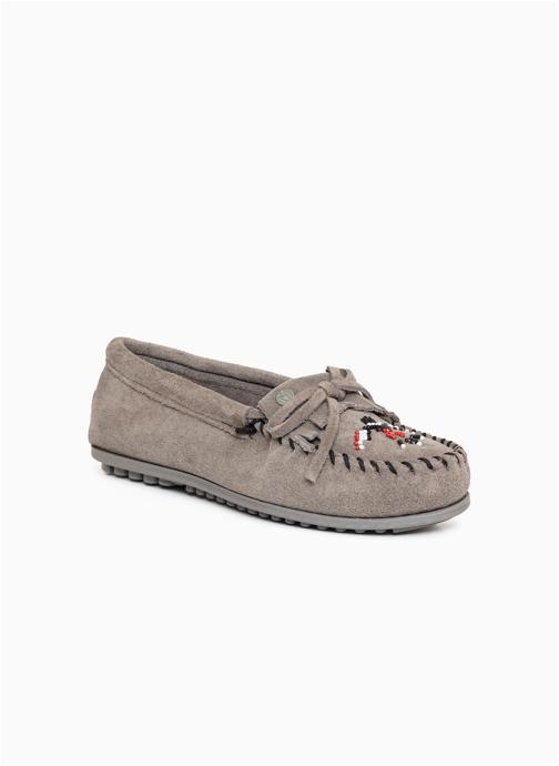 Minnetonka Mocassins THUNDERBIRD femme gris