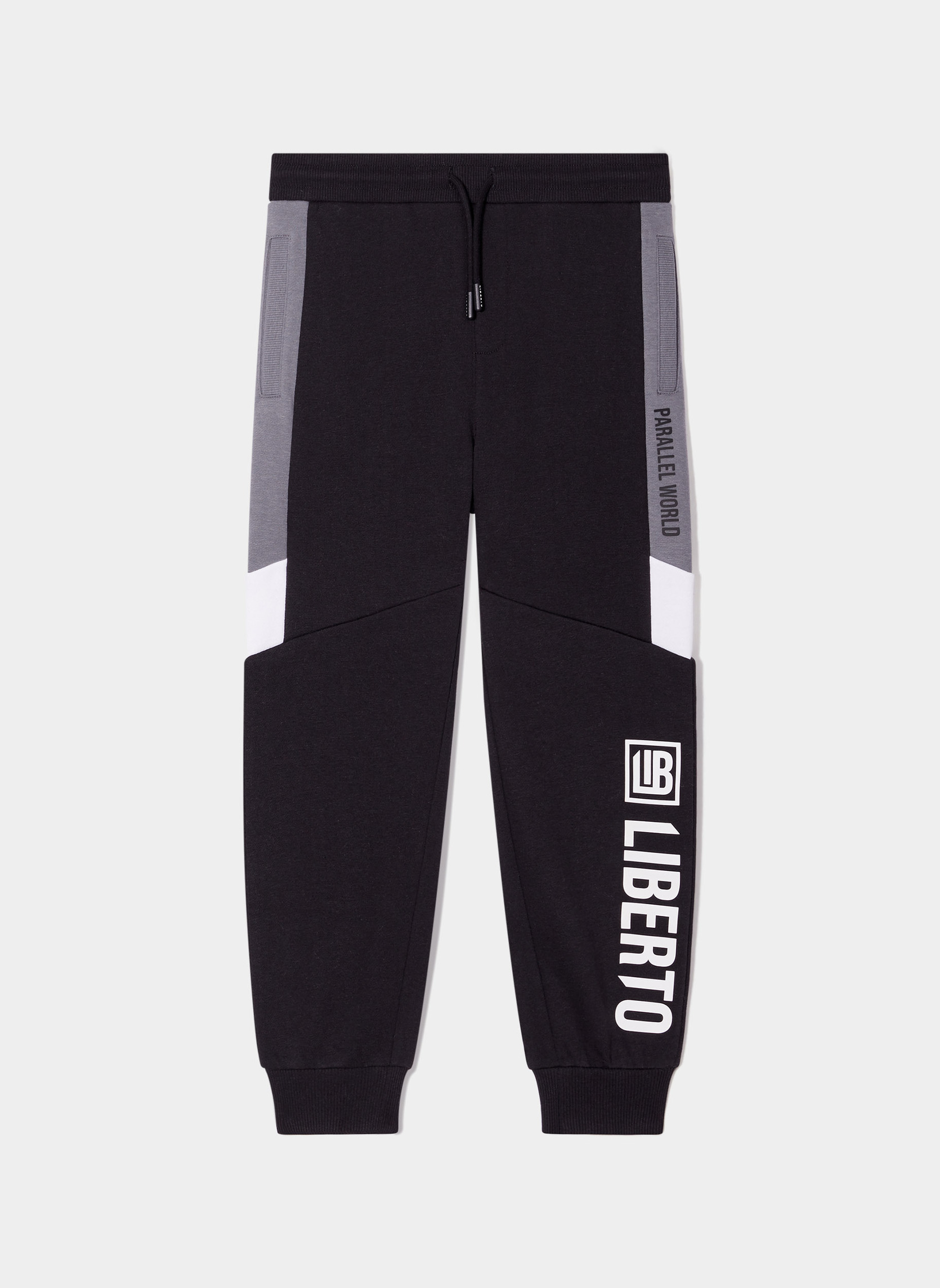 Joggings LIB2EAGLES garçon noir LIBERTO Joggings LIB2EAGLES garçon noir Noir
