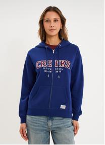 Sweats à capuche CRE3_SUCRE femme bleu