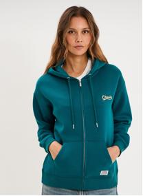 Sweats à capuche CRE3_SUCRE femme bleu