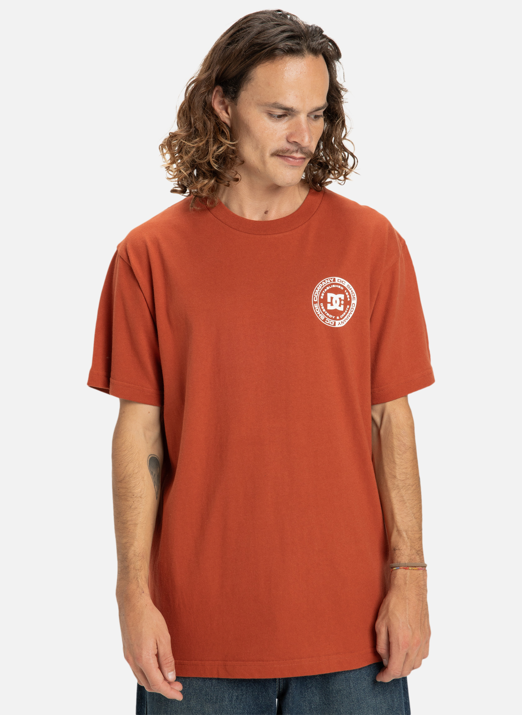 Tee-shirts DC Corpo Fb homme orange DC Shoes Tee-shirts DC Corpo Fb homme orange Orange