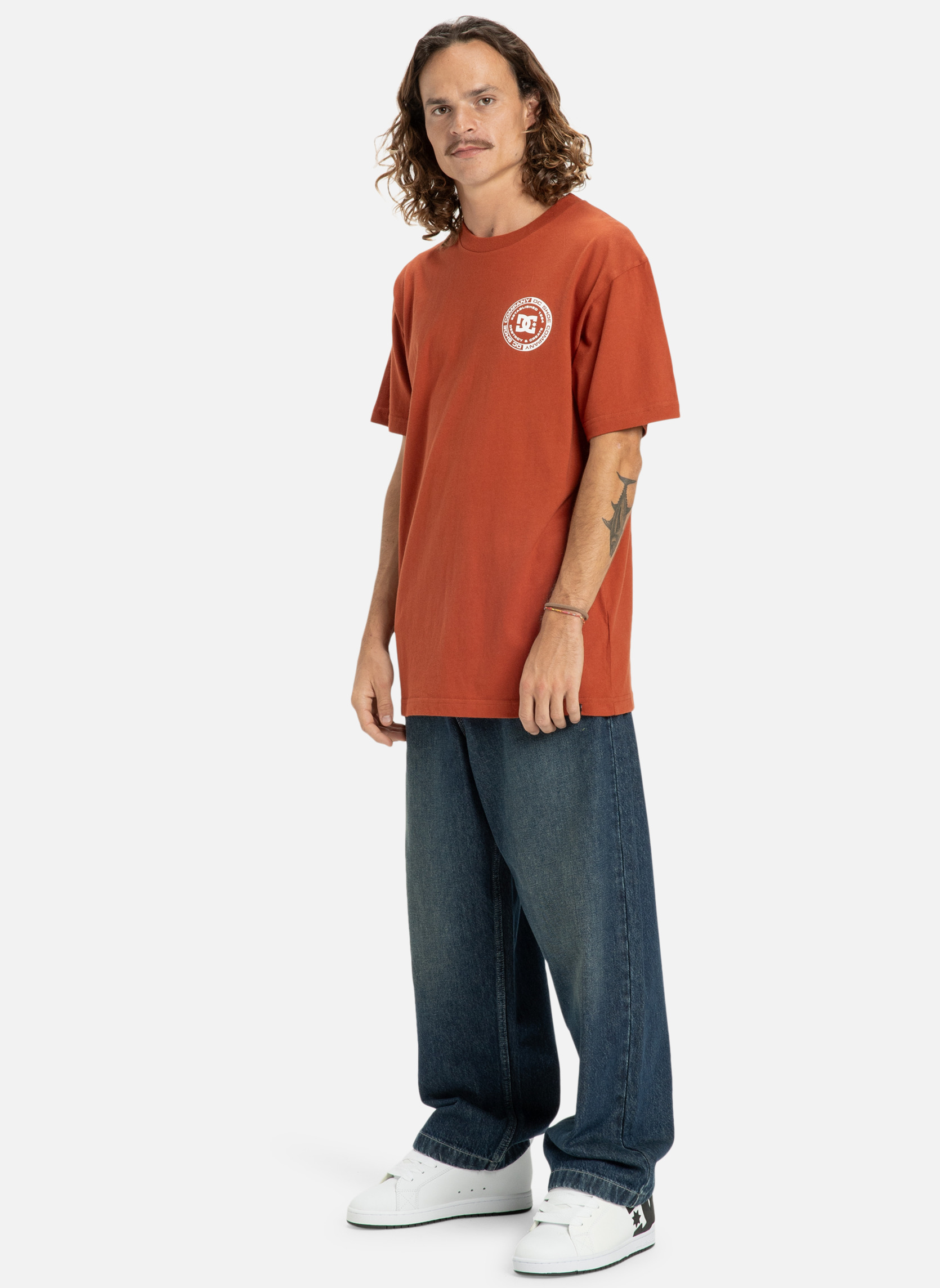 Tee-shirts DC Corpo Fb homme orange DC Shoes Tee-shirts DC Corpo Fb homme orange Orange