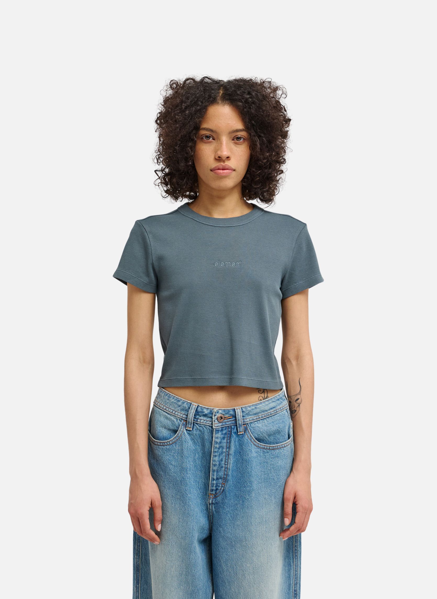Tee-shirts Yarnhill femme gris Element Tee-shirts Yarnhill femme gris Gris