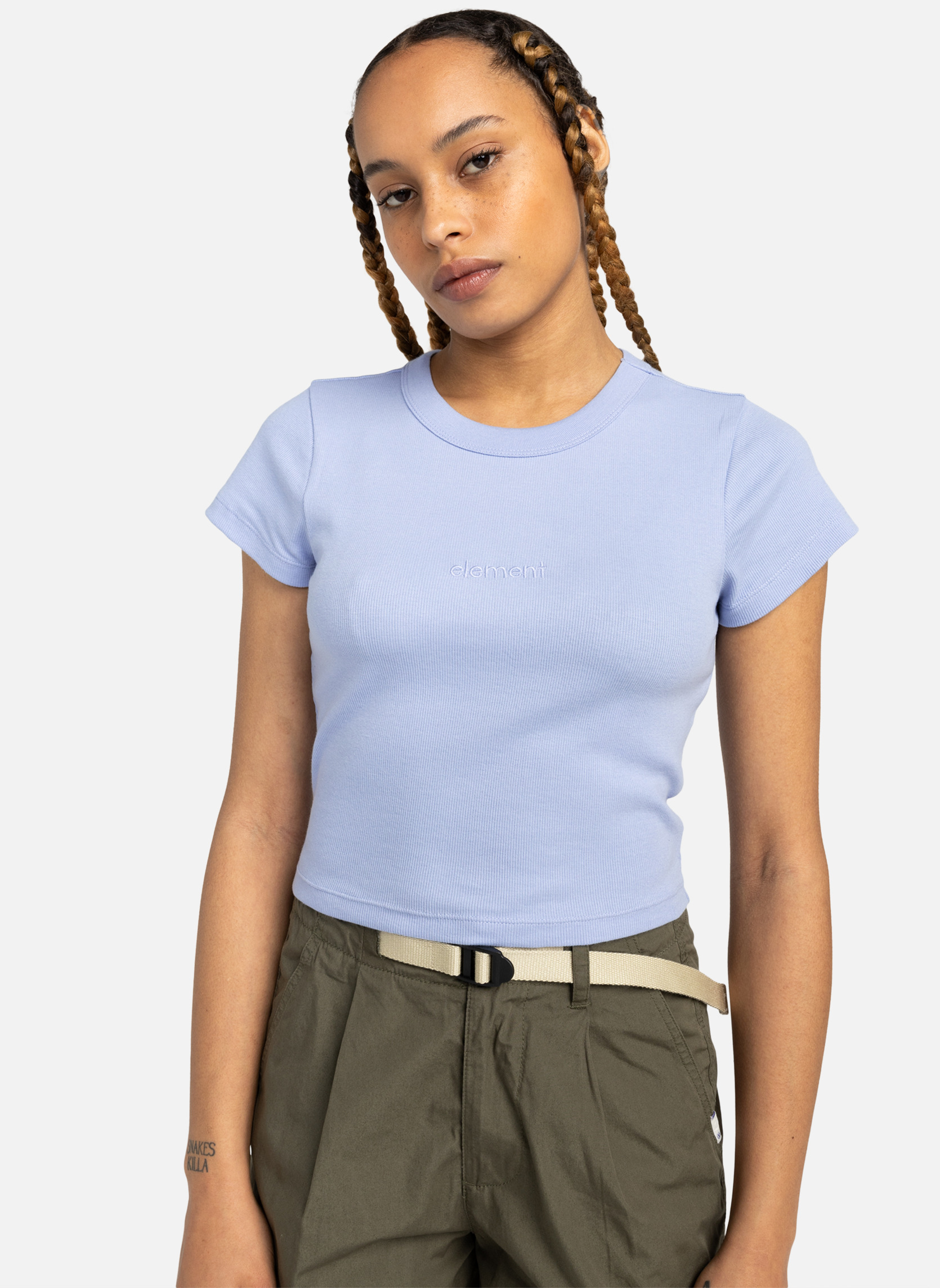 Tee-shirts Yarnhill femme bleu Element Tee-shirts Yarnhill femme bleu Bleu clair
