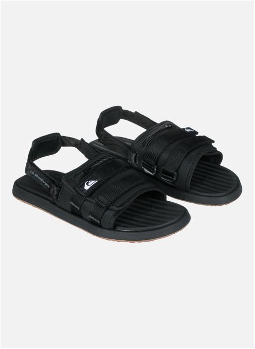 Quiksilver Sandales et mules Monkey Caged homme noir