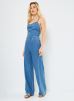 Combinaison Western Femme Lee - Marron - Coupe Slim - 71% Coton, 26% Polyester, 3% Élasthanne