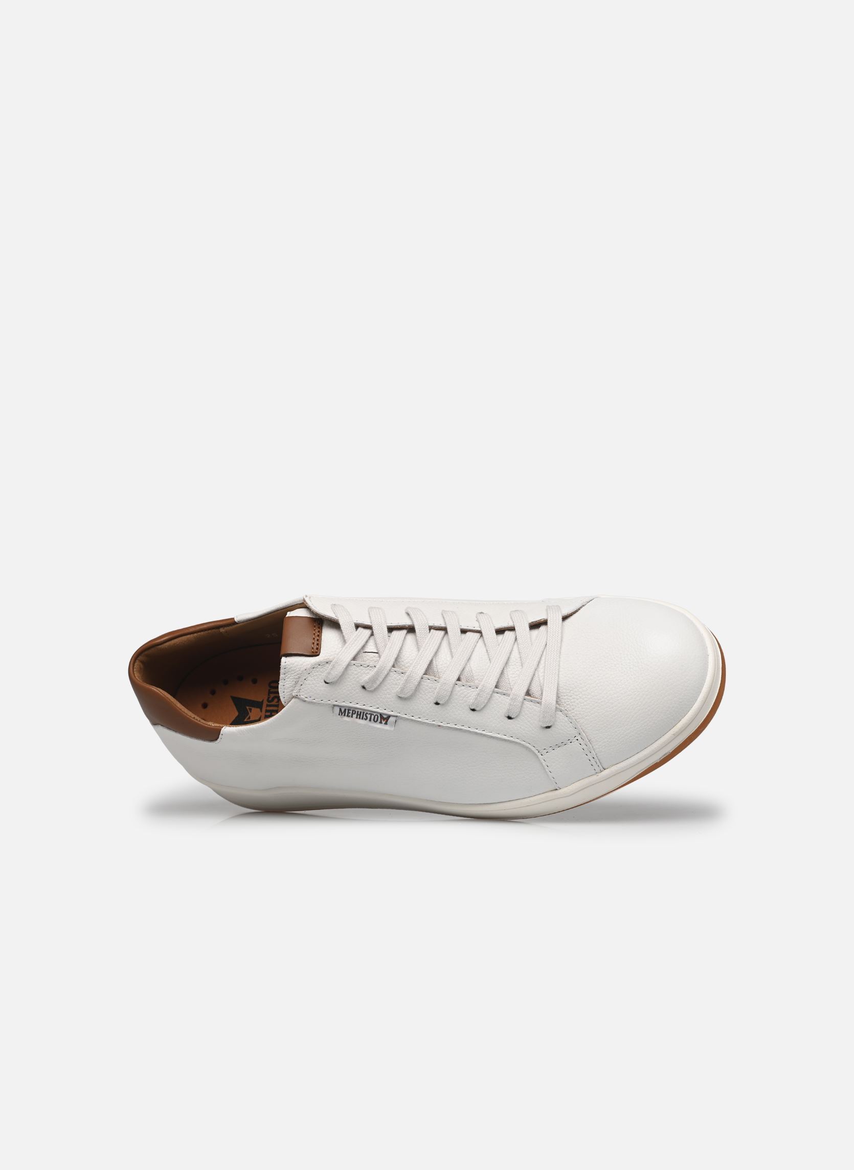 Niedrige Sneaker HASKO herren weiß Mephisto Niedrige Sneaker HASKO herren weiß WHITE