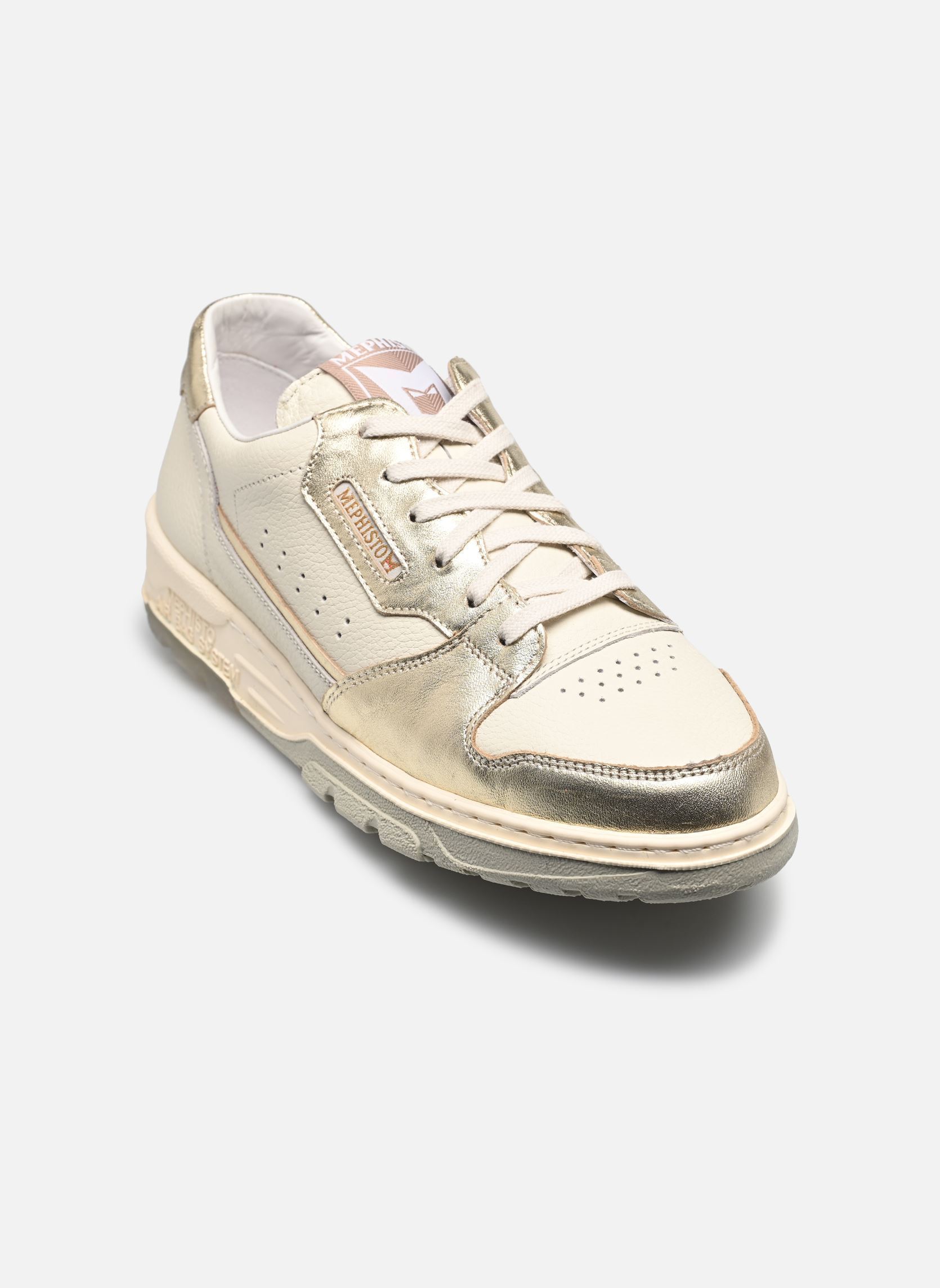 Baskets basses NATIKA femme beige Mephisto Baskets basses NATIKA femme beige FOG