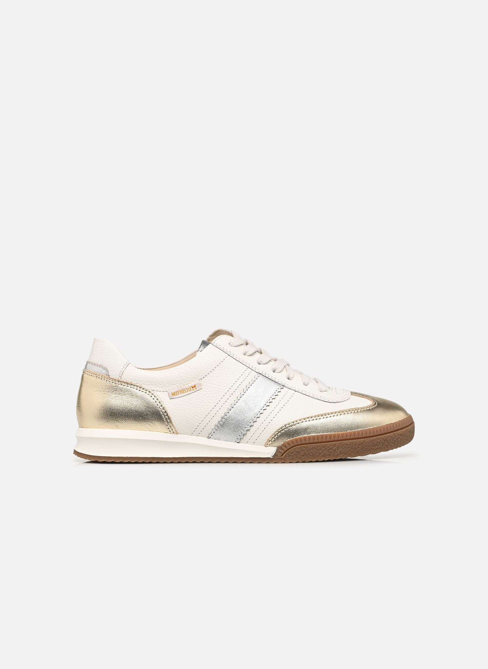 Niedrige Sneaker WITNEY damen gold und bronze Mephisto Niedrige Sneaker WITNEY damen gold und bronze GOLD