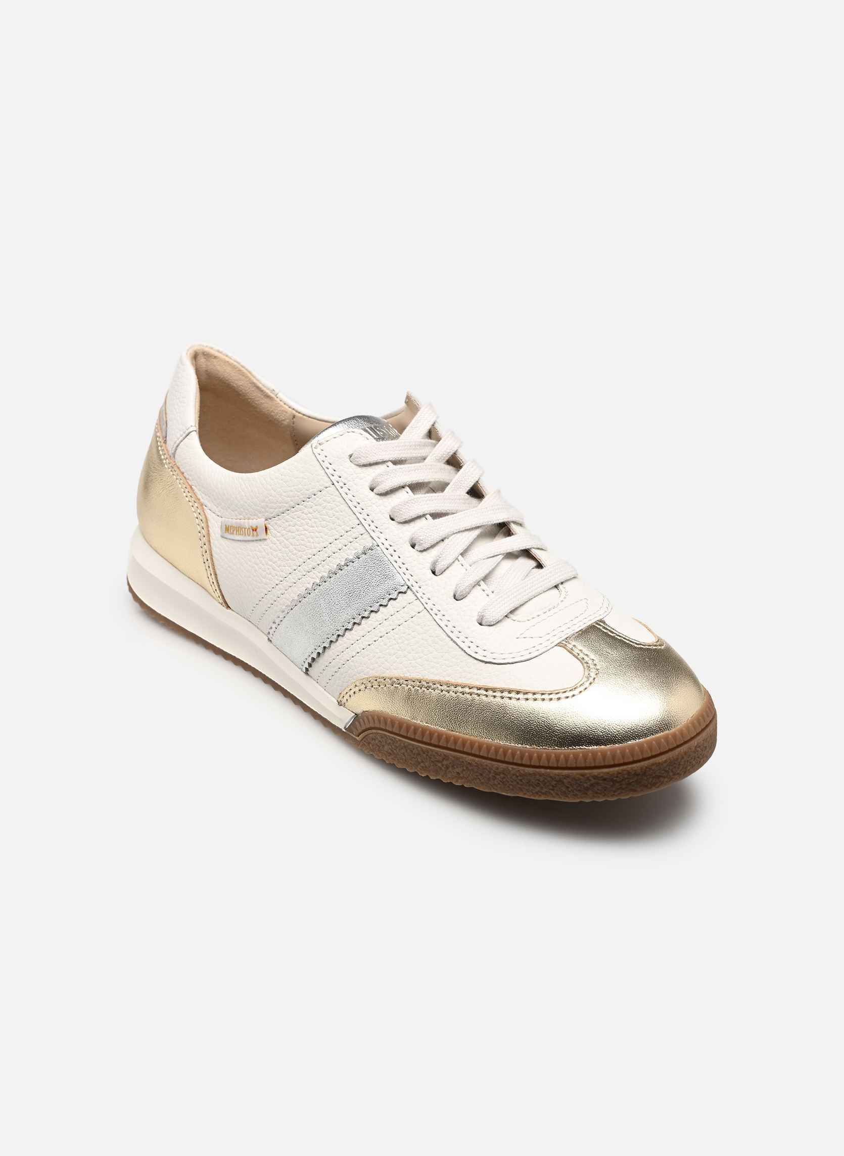 Niedrige Sneaker WITNEY damen gold und bronze Mephisto Niedrige Sneaker WITNEY damen gold und bronze GOLD