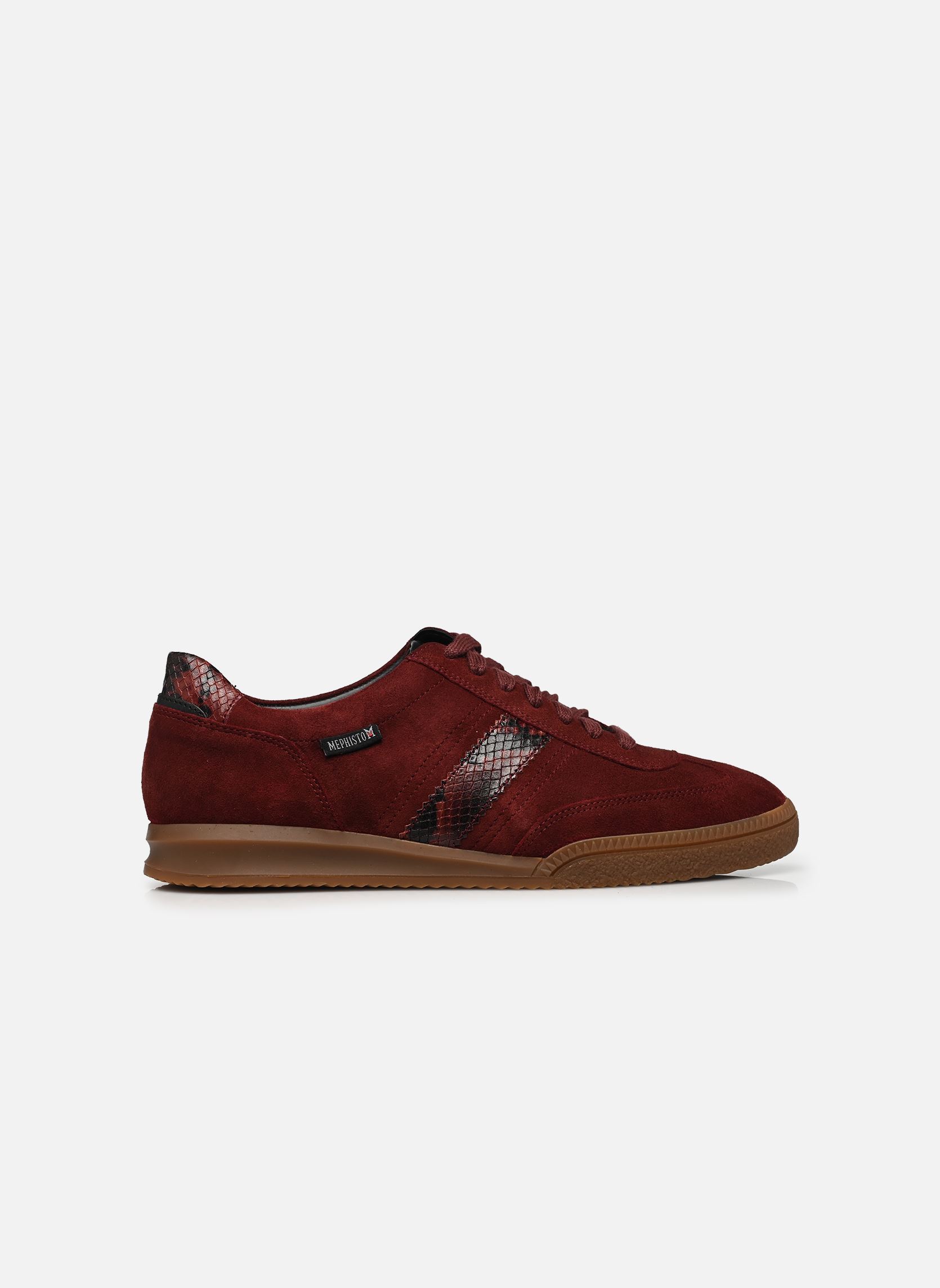 Niedrige Sneaker WITNEY damen bordeaux Mephisto Niedrige Sneaker WITNEY damen bordeaux CORDOVAN