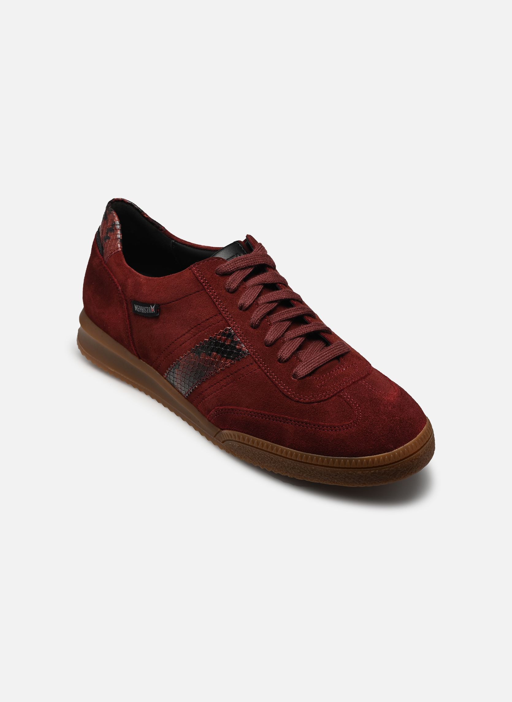 Niedrige Sneaker WITNEY damen bordeaux Mephisto Niedrige Sneaker WITNEY damen bordeaux CORDOVAN