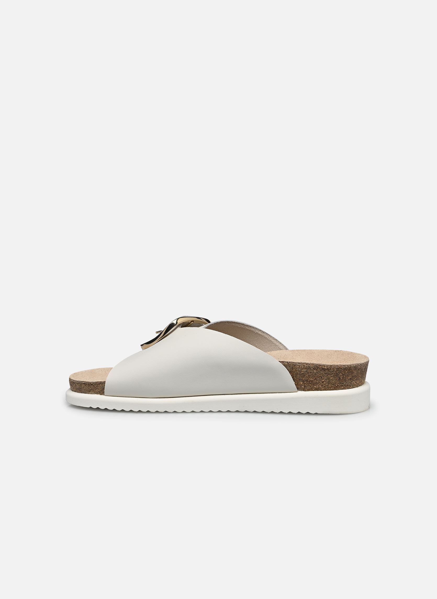 Muilen en klompen HARIANA dames wit Mephisto Muilen en klompen HARIANA dames wit WHITE