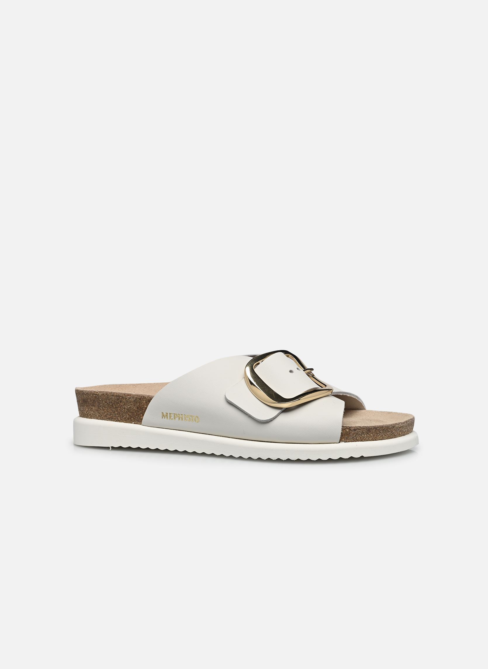 Muilen en klompen HARIANA dames wit Mephisto Muilen en klompen HARIANA dames wit WHITE