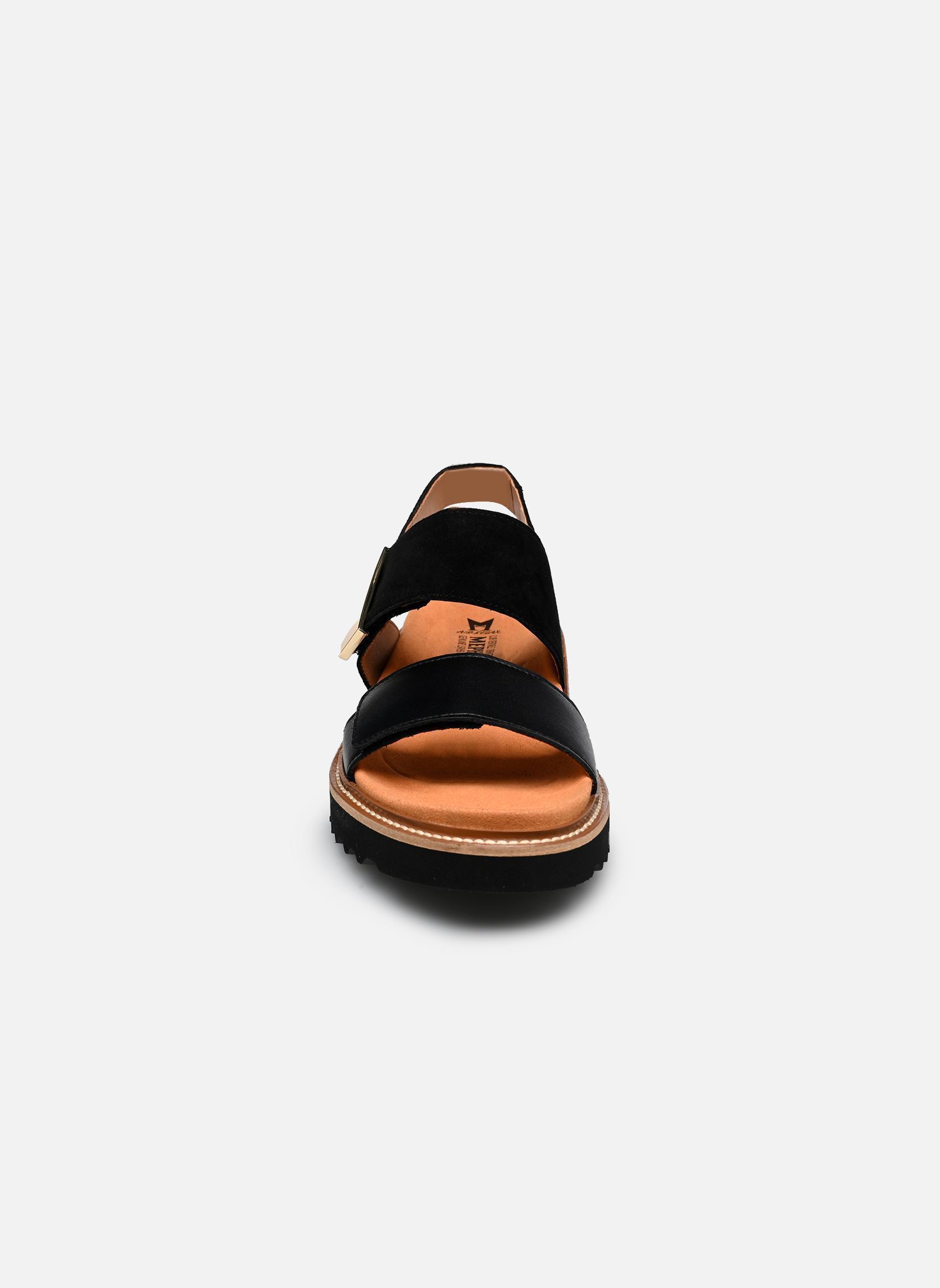 Flache Sandalen VIOLAINE damen schwarz Mephisto Flache Sandalen VIOLAINE damen schwarz BLACK