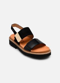 Flache Sandalen VIOLAINE damen schwarz Mephisto Flache Sandalen VIOLAINE damen schwarz BLACK
