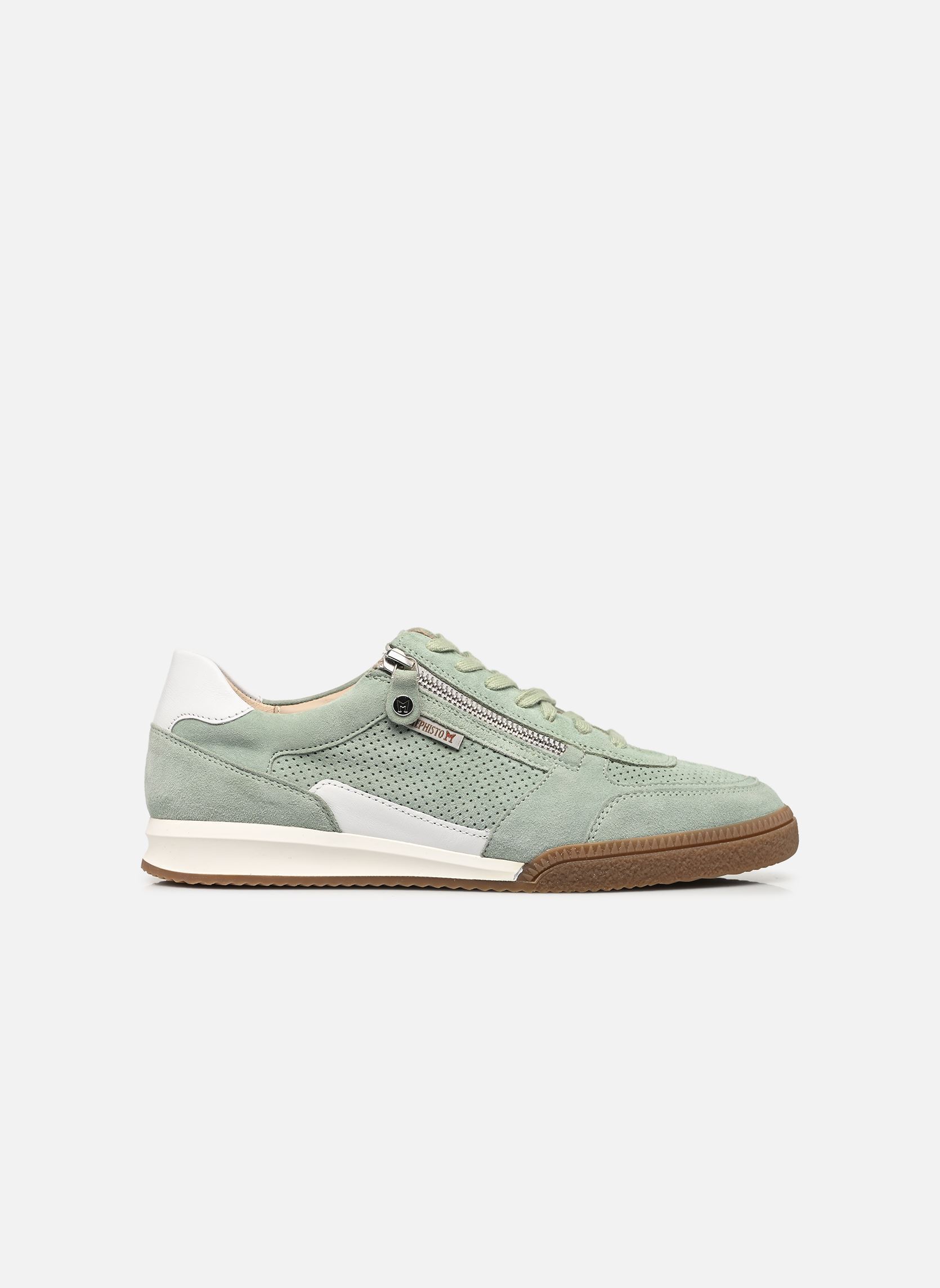 Baskets basses WALIE femme vert Mephisto Baskets basses WALIE femme vert EUCALYPTUS