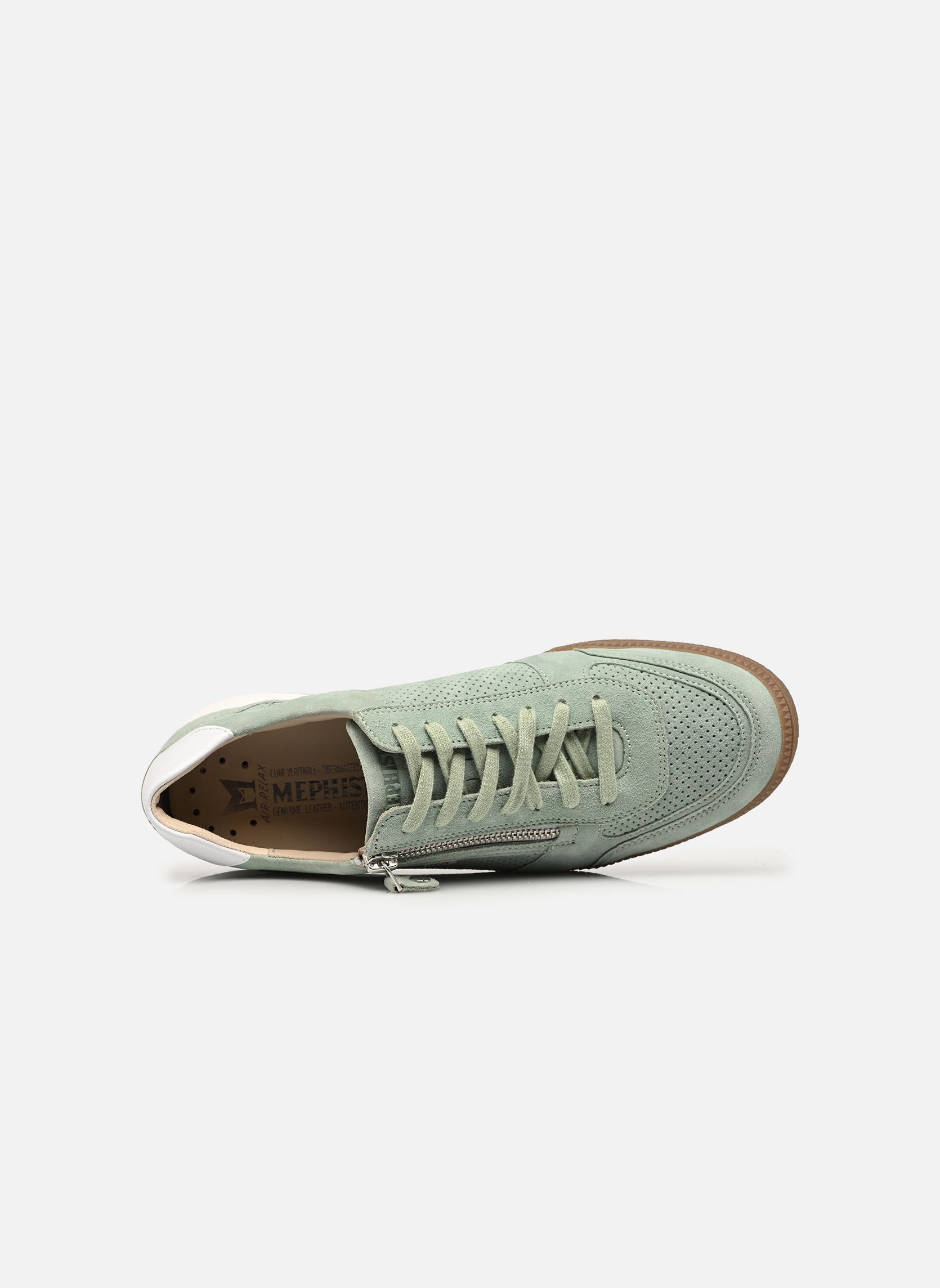 Baskets basses WALIE femme vert Mephisto Baskets basses WALIE femme vert EUCALYPTUS