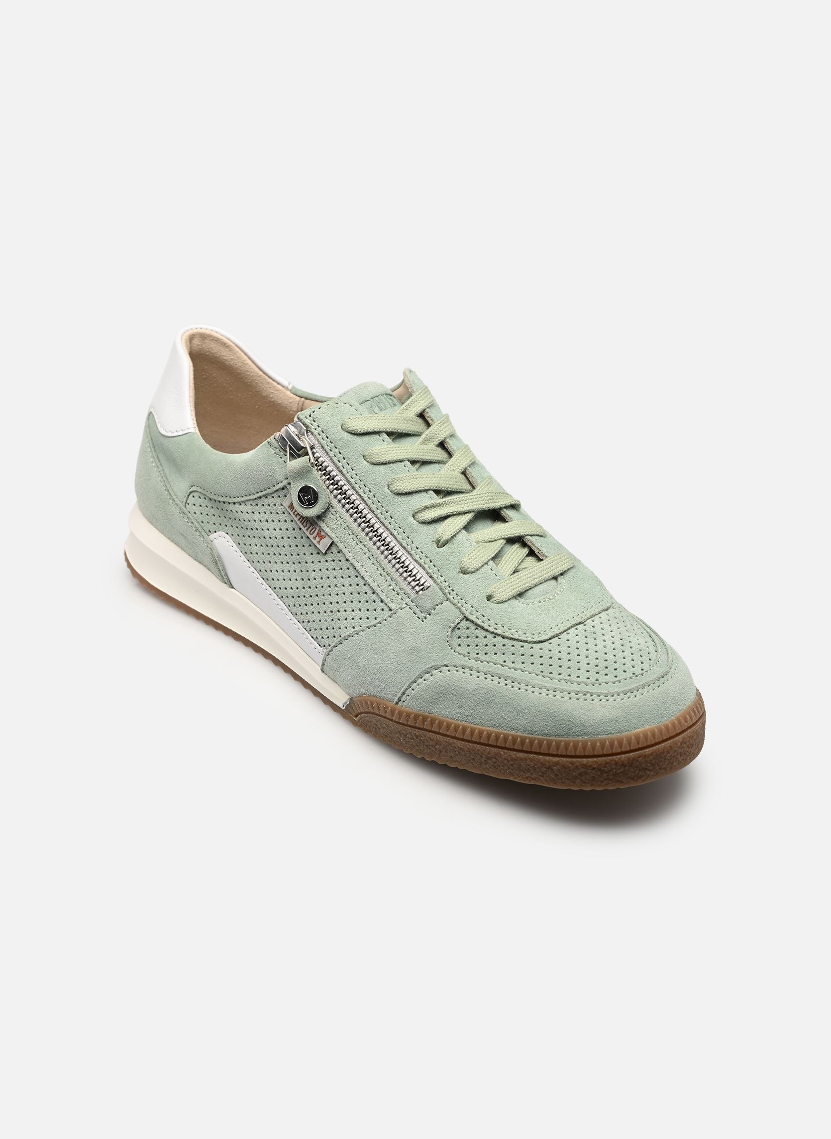 Baskets basses WALIE femme vert Mephisto Baskets basses WALIE femme vert EUCALYPTUS