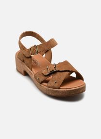 Flache Sandalen FEDORA damen rot