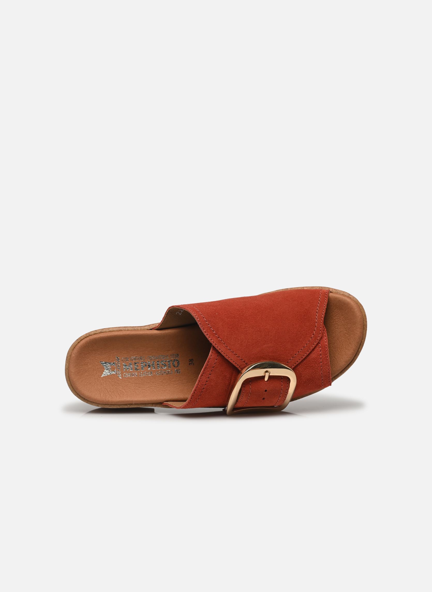 Pantoletten und Clogs FOLINE damen rot Mephisto Pantoletten und Clogs FOLINE damen rot CHILI