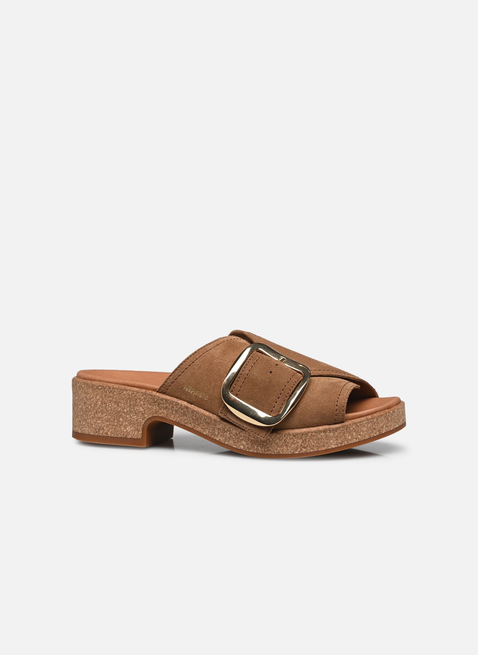 Pantoletten und Clogs FOLINE damen braun Mephisto Pantoletten und Clogs FOLINE damen braun TOBACCO