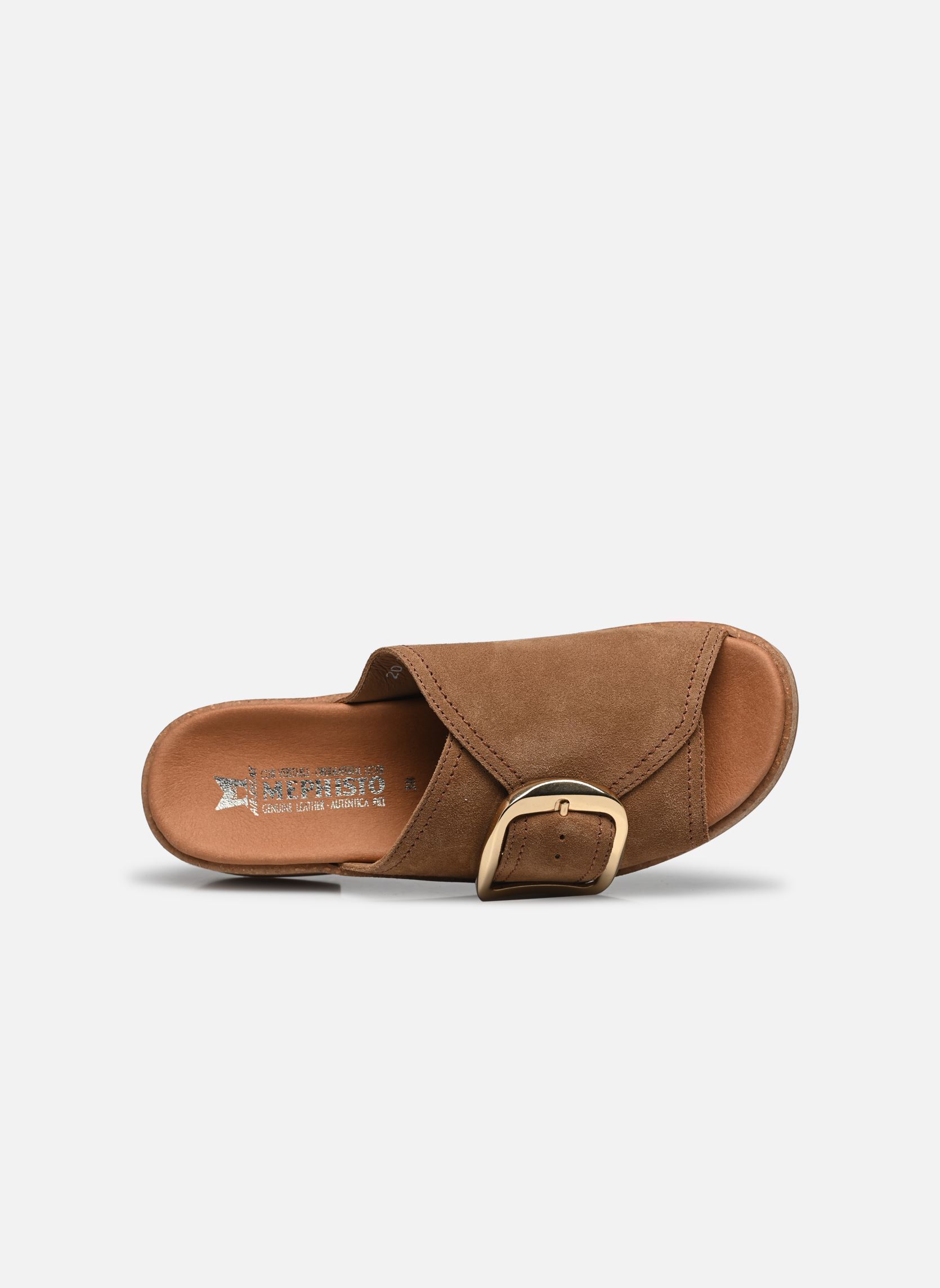 Pantoletten und Clogs FOLINE damen braun Mephisto Pantoletten und Clogs FOLINE damen braun TOBACCO