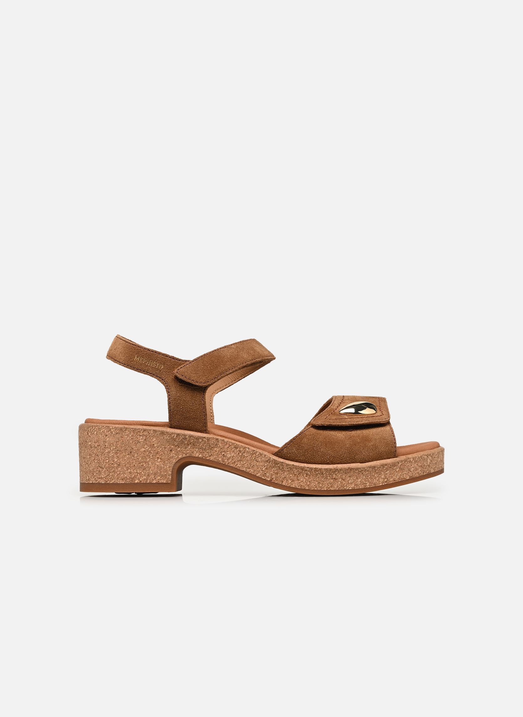 Sandalias FRANKA mujer marrón Mephisto Sandalias FRANKA mujer marrón TOBACCO