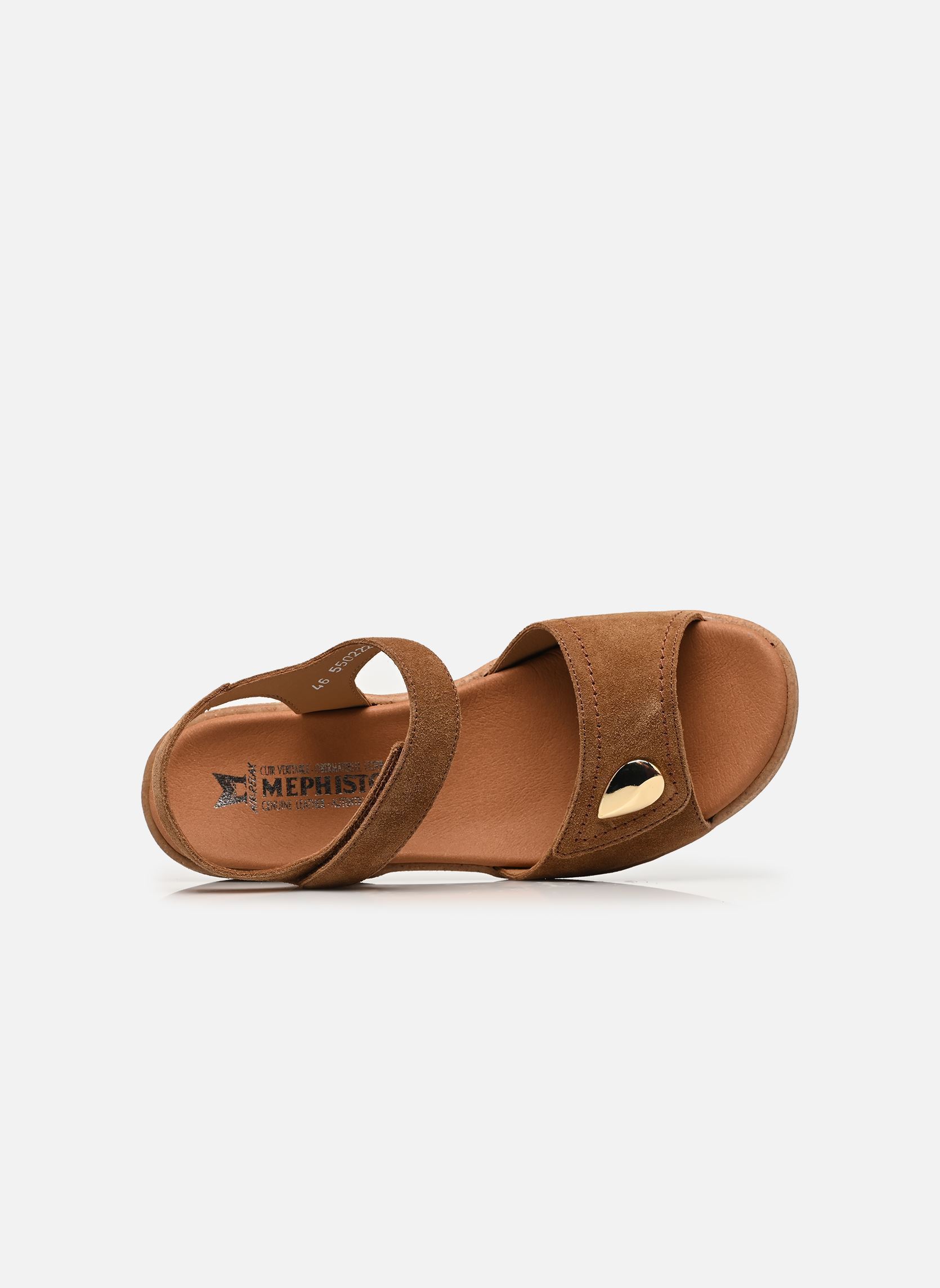 Sandalias FRANKA mujer marrón Mephisto Sandalias FRANKA mujer marrón TOBACCO