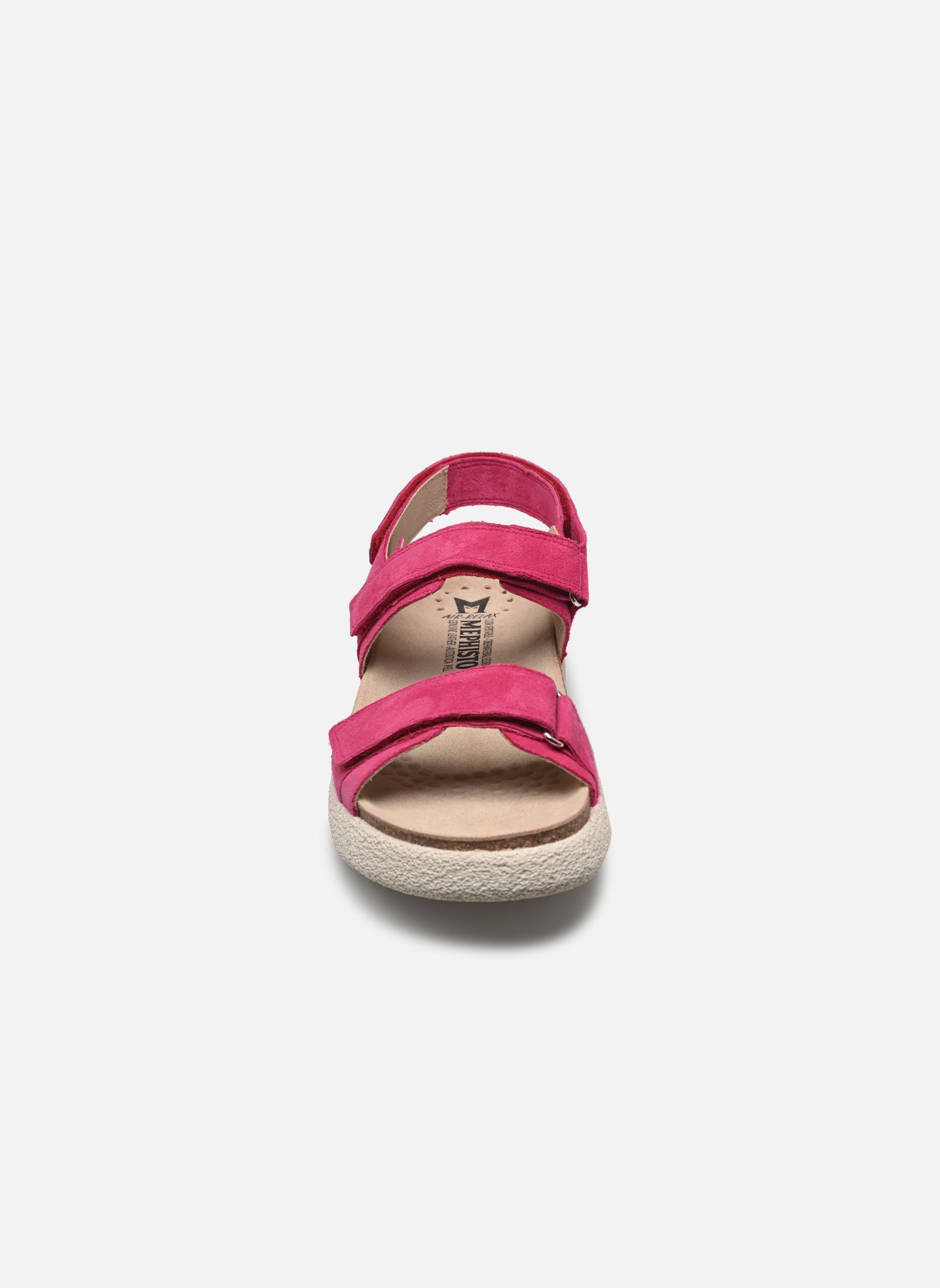 Flache Sandalen GILL damen rosa Mephisto Flache Sandalen GILL damen rosa FUCHSIA