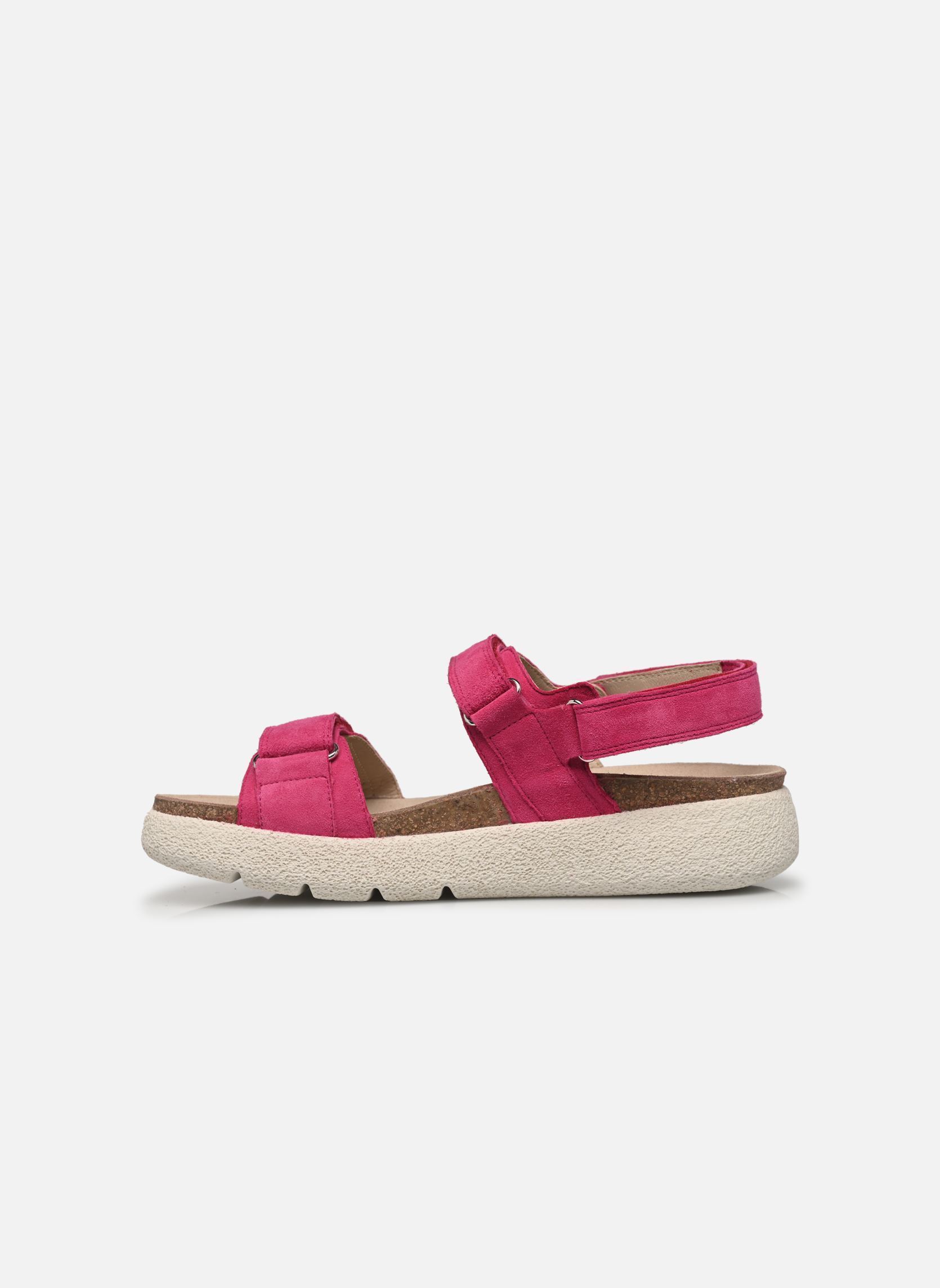Flache Sandalen GILL damen rosa Mephisto Flache Sandalen GILL damen rosa FUCHSIA