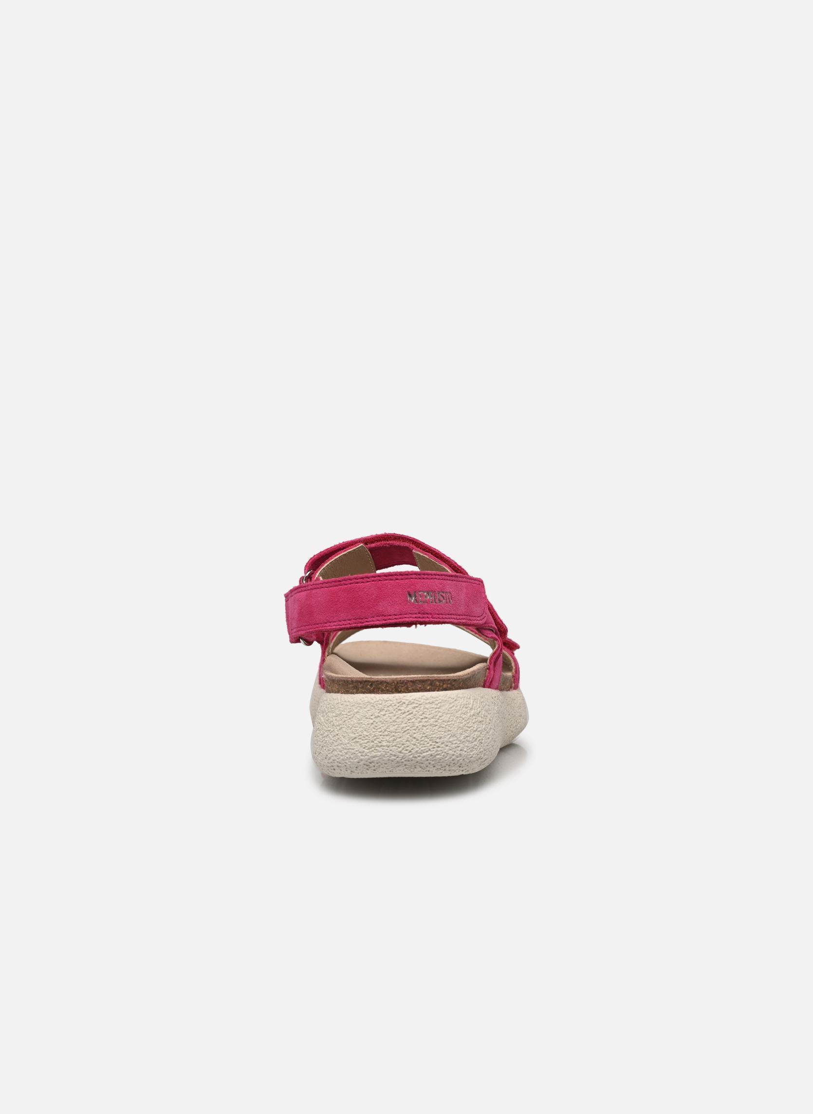 Flache Sandalen GILL damen rosa Mephisto Flache Sandalen GILL damen rosa FUCHSIA